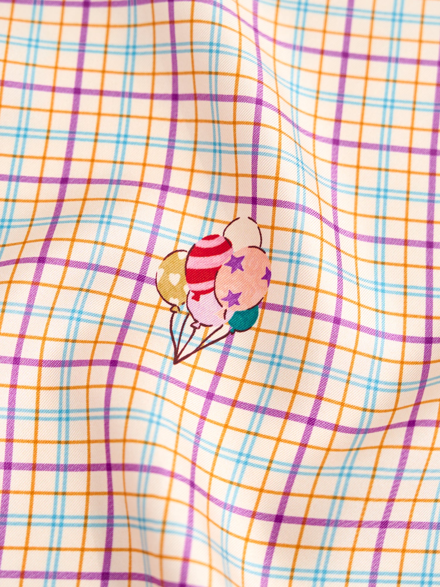 "Pop Pony" Silk Bandana - Yellow