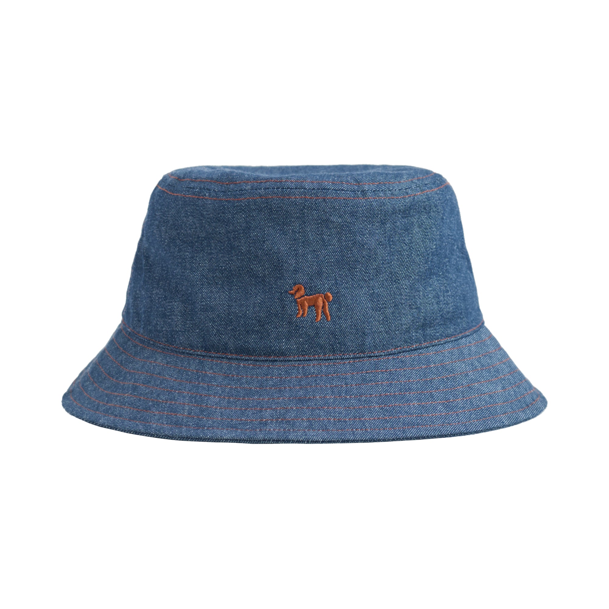 "Pan Pan” Vintage Denim Bucket Hat