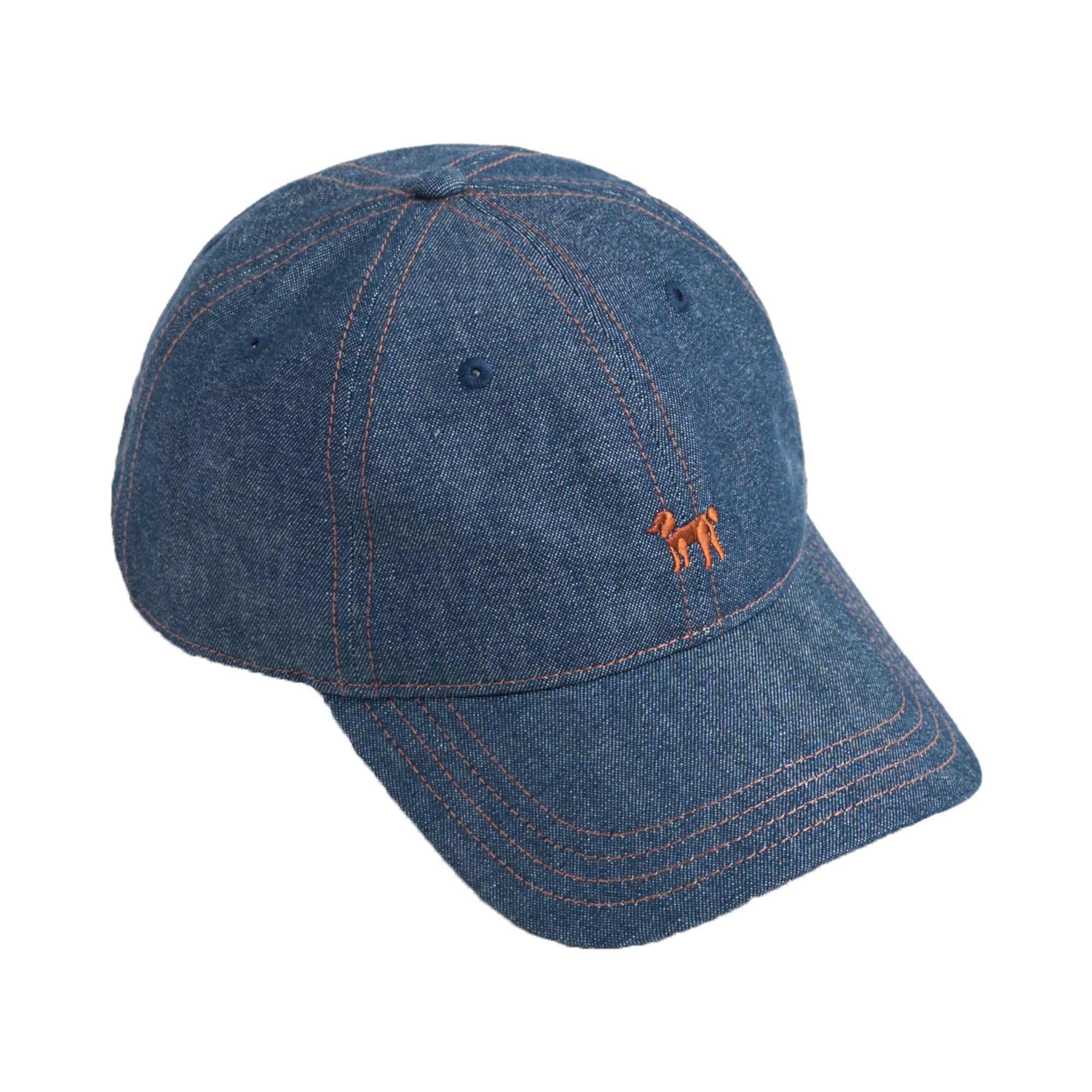 "Pan Pan" Vintage Denim Baseball Cap