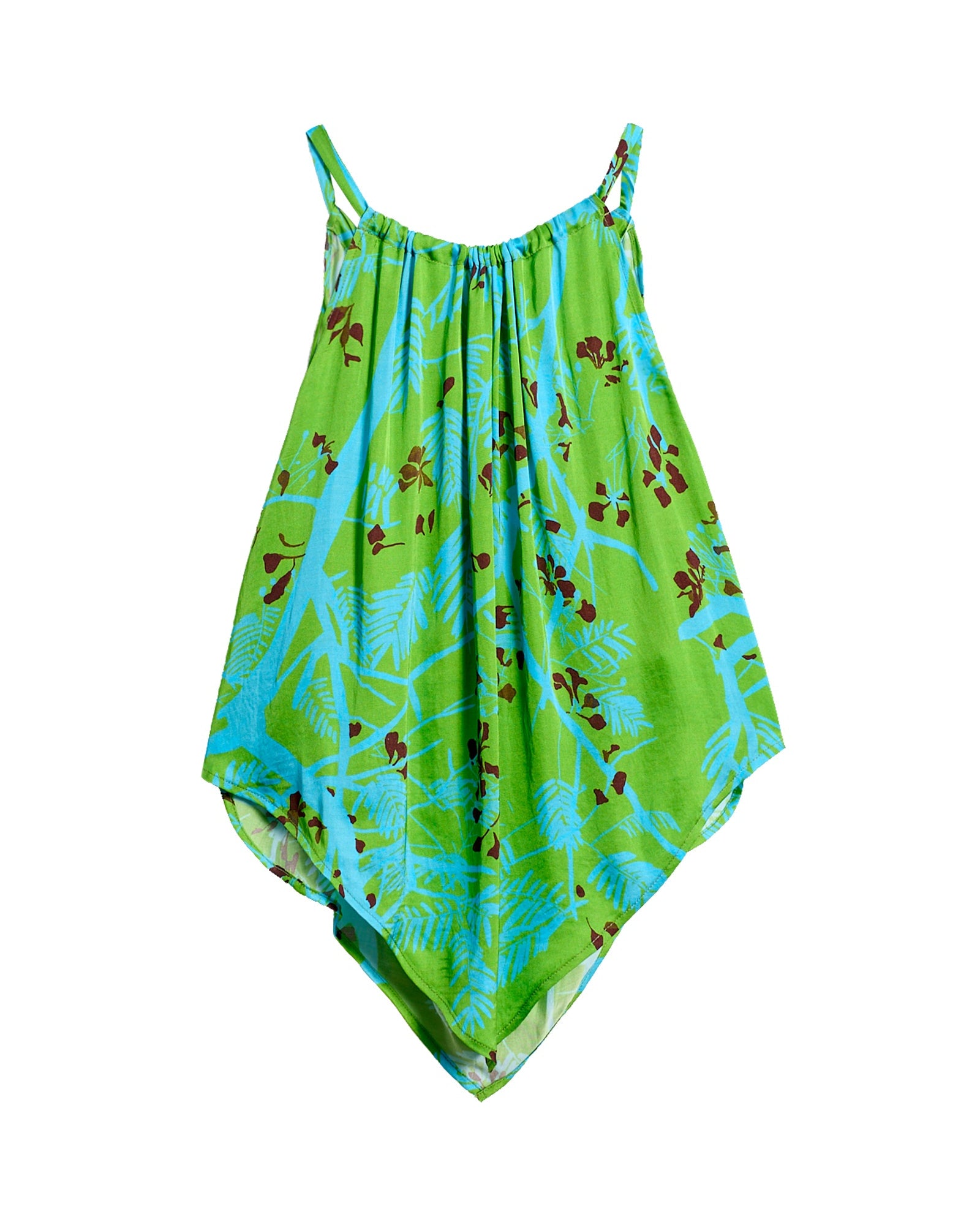 "Coco Dream" Halter Neck - Green - S - LOST PATTERN TOP