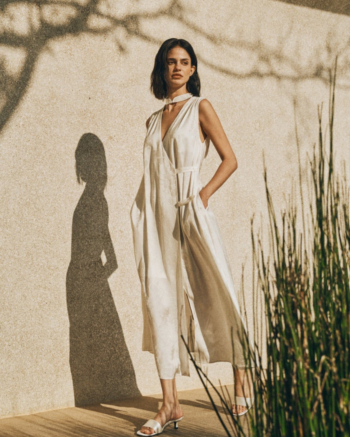"Beach Blossom" Maxi Vacation Dress - XS - LOST PATTERN Dress