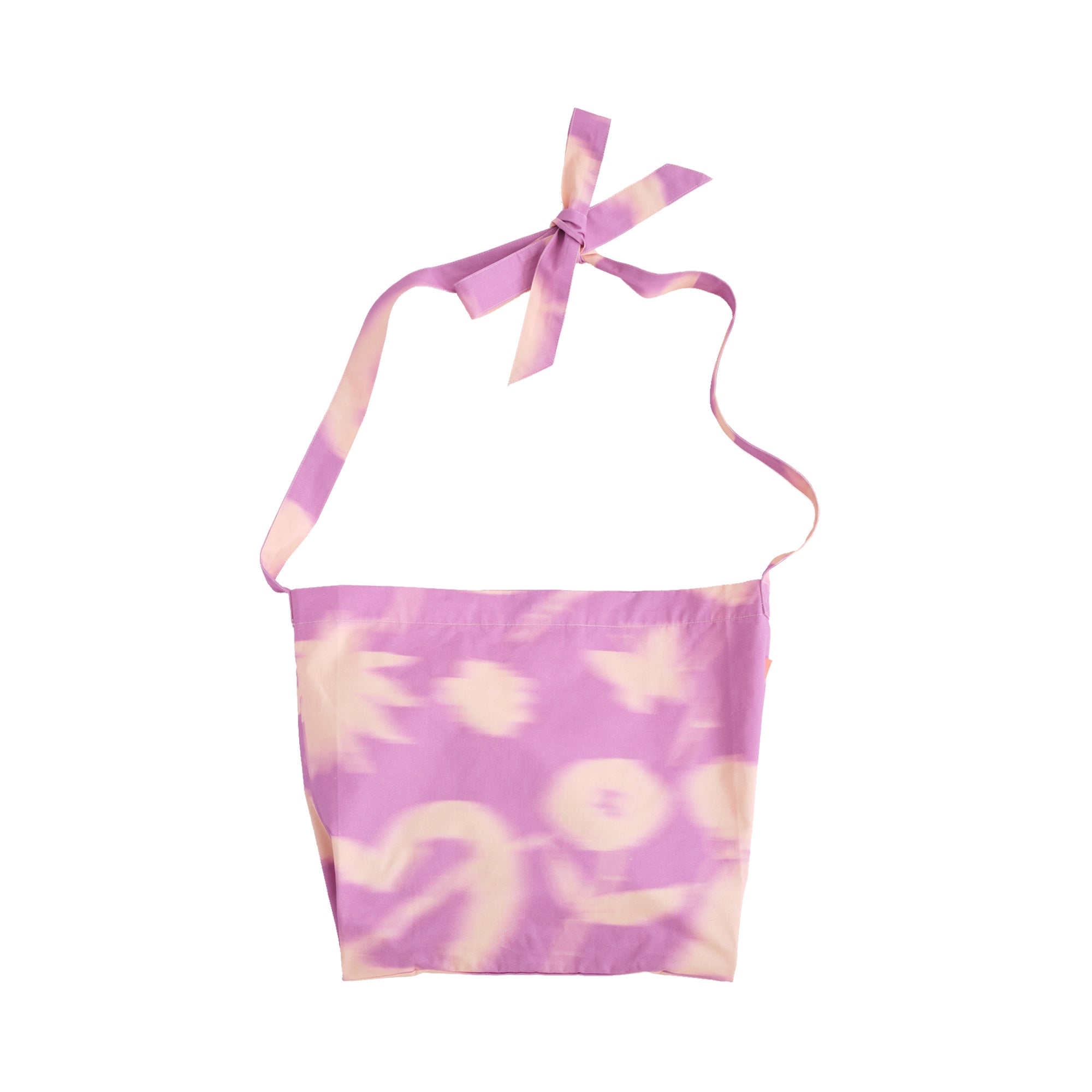 FRIDA x LOST PATTERN "Frida's Dream" Cotton Crossbody Bag - Pink - Pink - LOST PATTERN Tote Bag