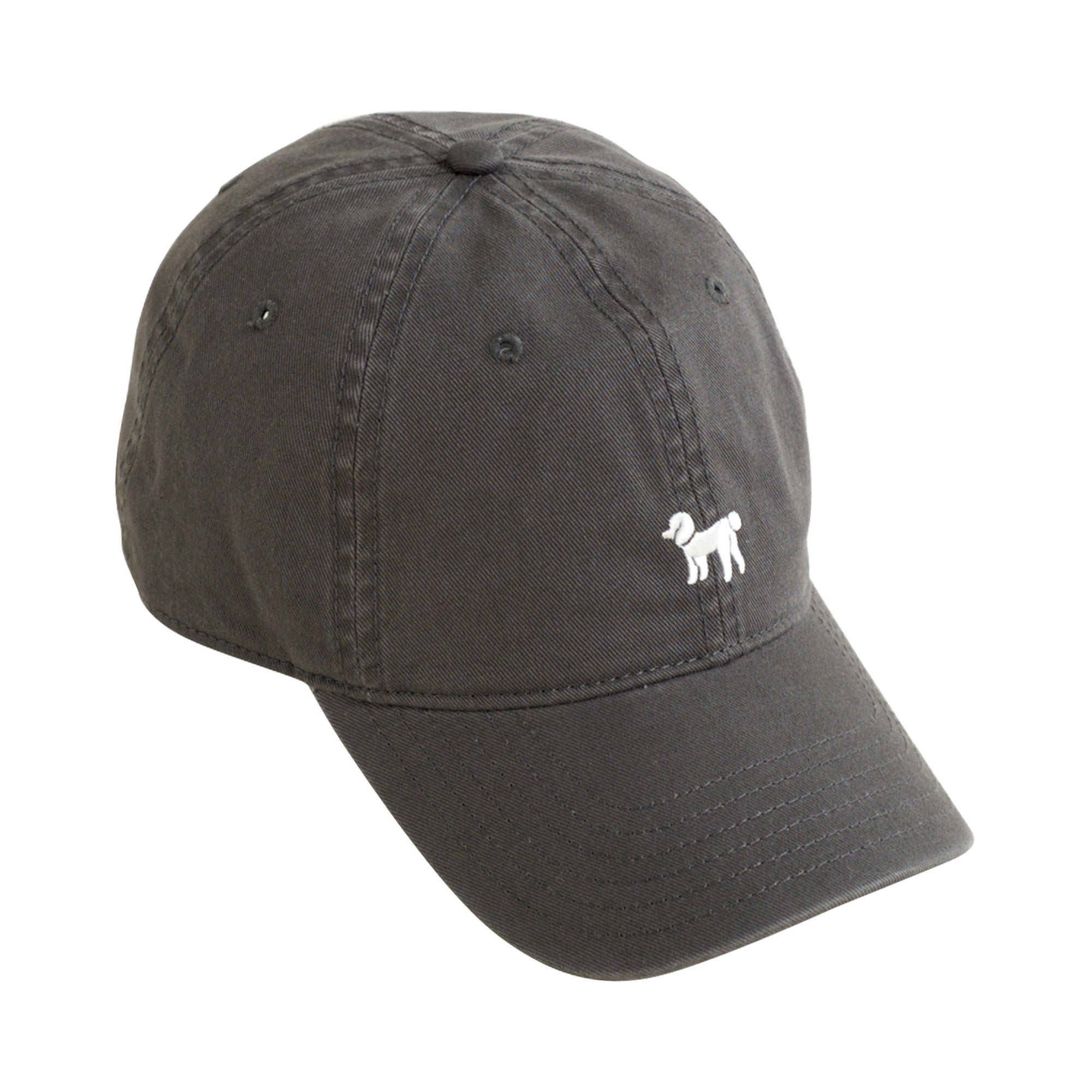 "Pan Pan" Baseball Cap - Deep Grey - Deep Grey - LOST PATTERN Hats