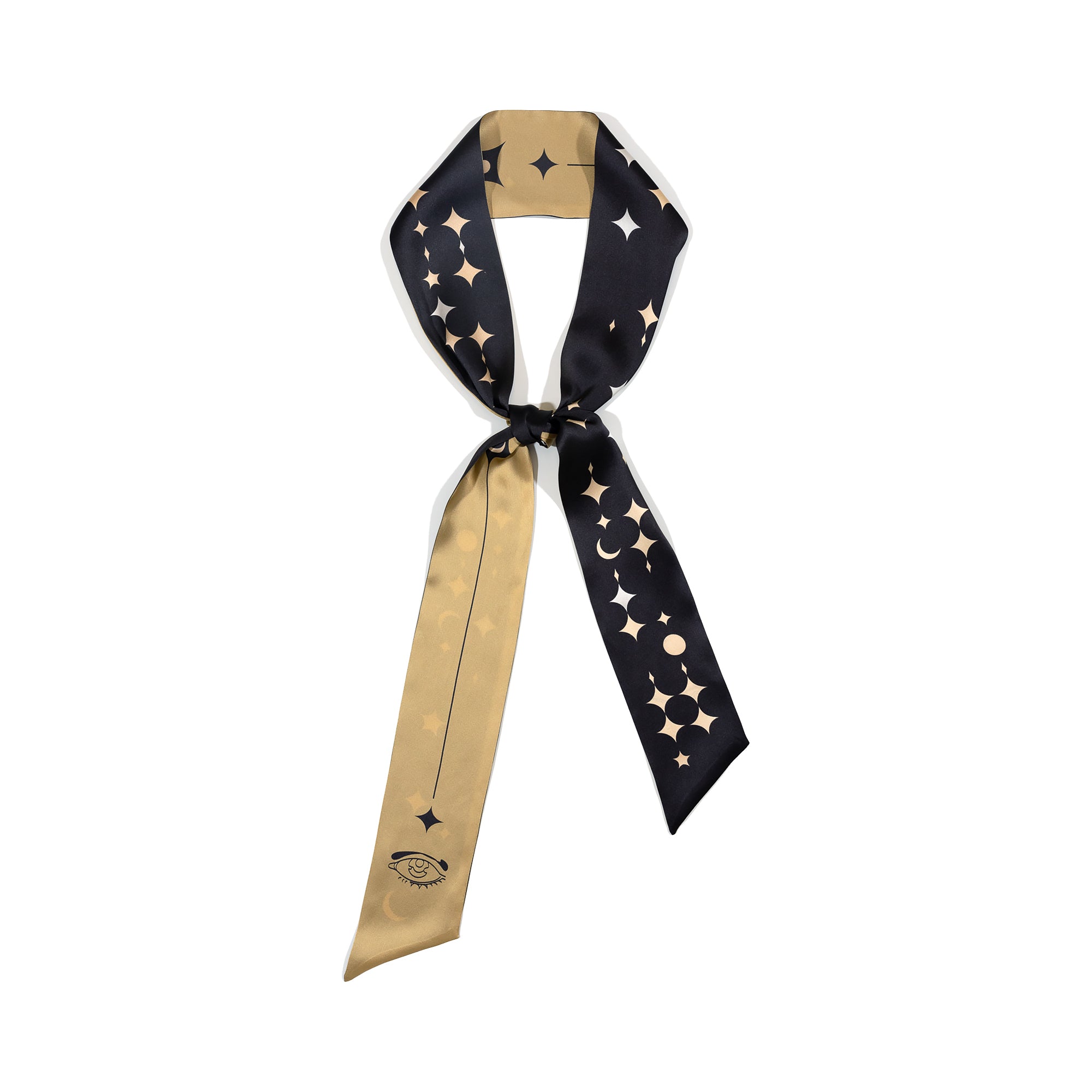 LARGE SQUARE SCARF MASKED AT MOONLIGHT