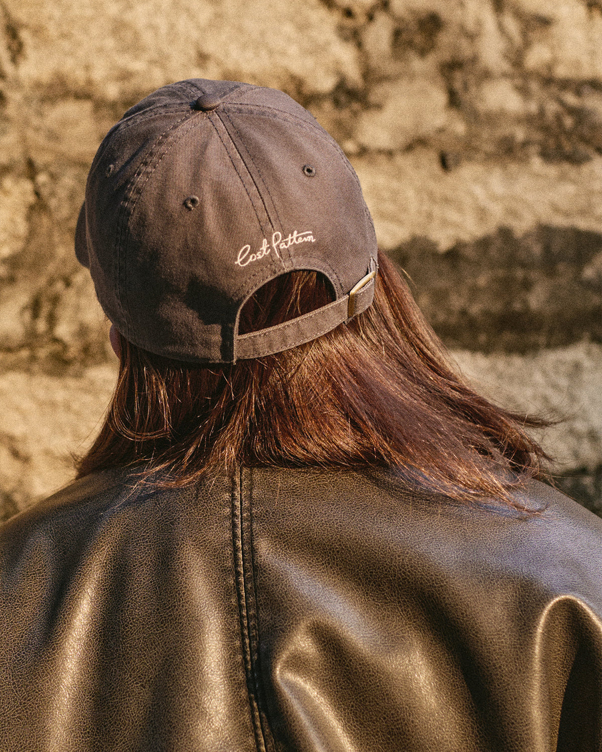"Pan Pan" Baseball Cap - Deep Grey - Deep Grey - LOST PATTERN Hats