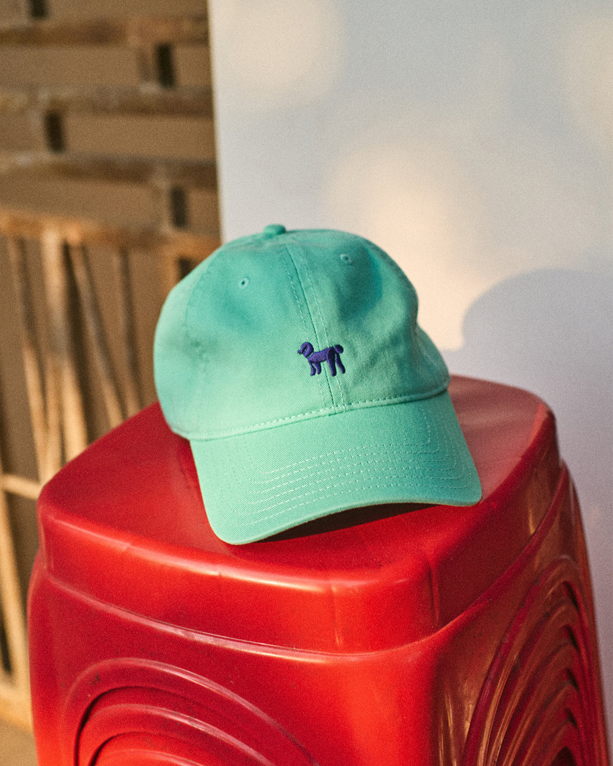 "Pan Pan" Baseball Cap - Tiffany Blue - Tiffany Blue - LOST PATTERN Hats
