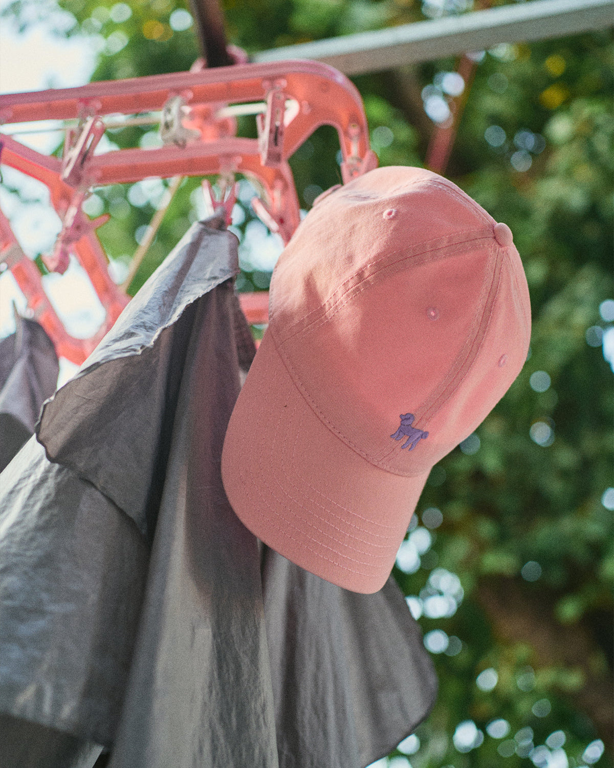 "Pan Pan" Baseball Cap - Light Pink - Light Pink - LOST PATTERN Hats
