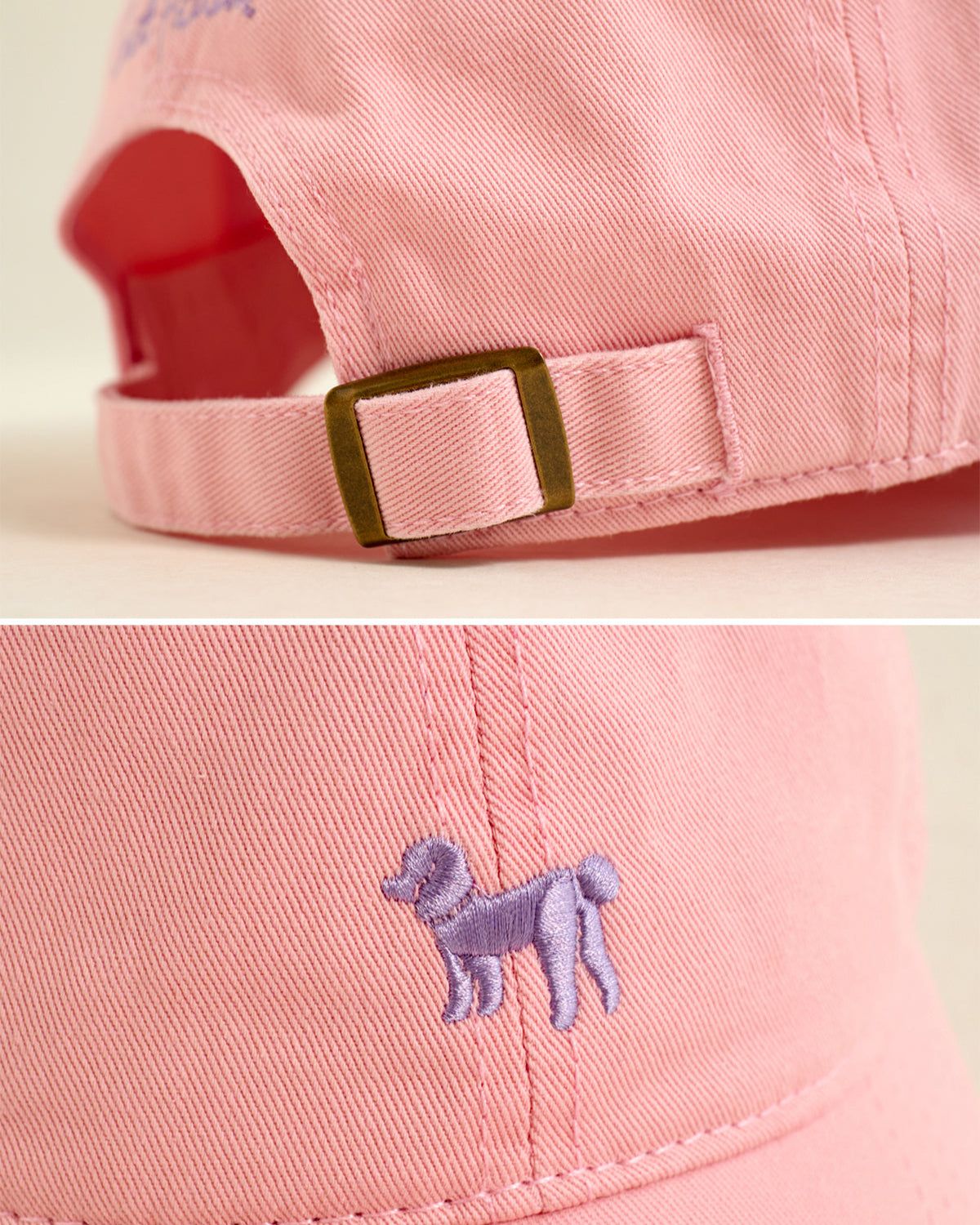 "Pan Pan" Baseball Cap - Light Pink - Light Pink - LOST PATTERN Hats