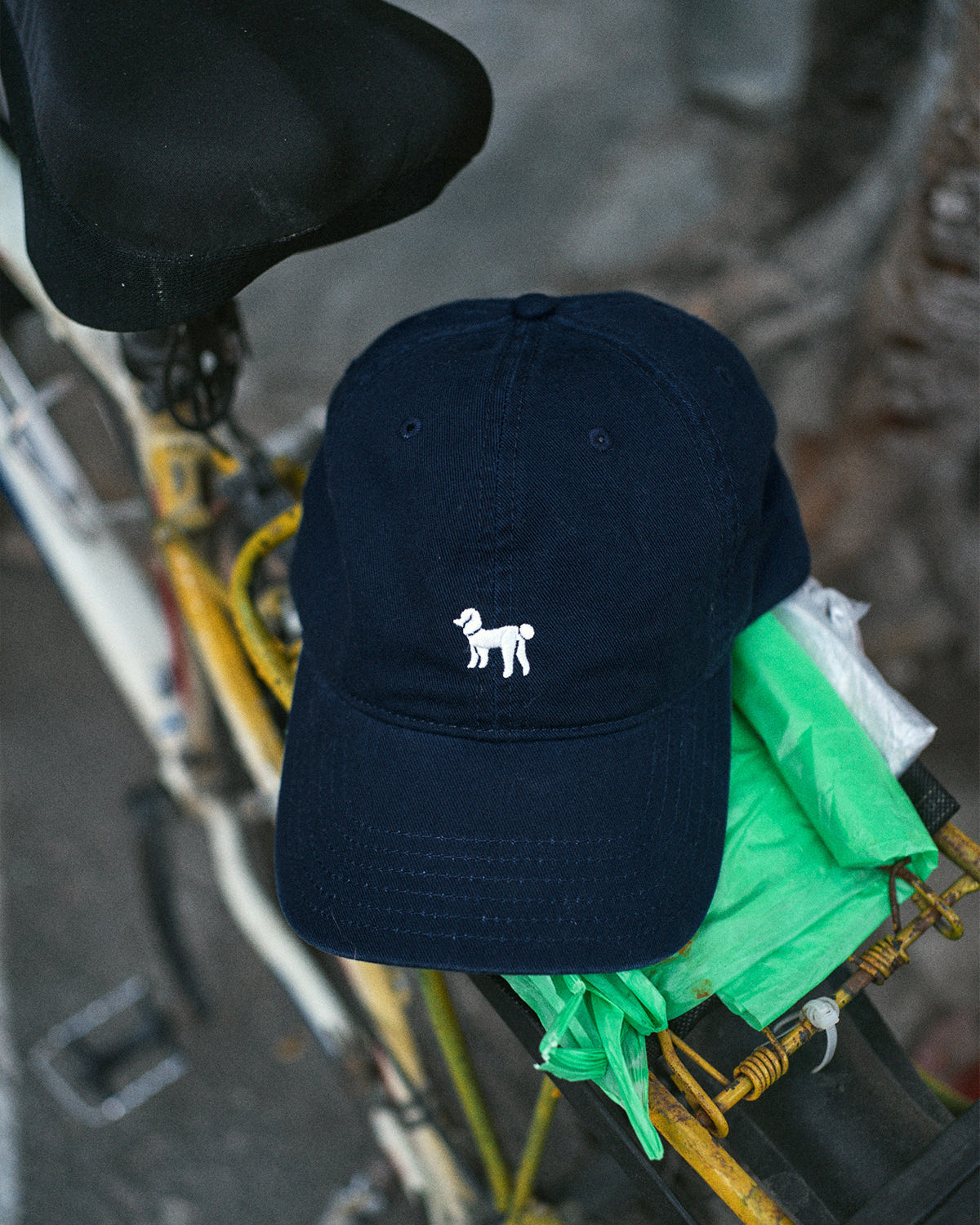 "Pan Pan" Baseball Cap - Deep Blue - Deep Blue - LOST PATTERN Hats