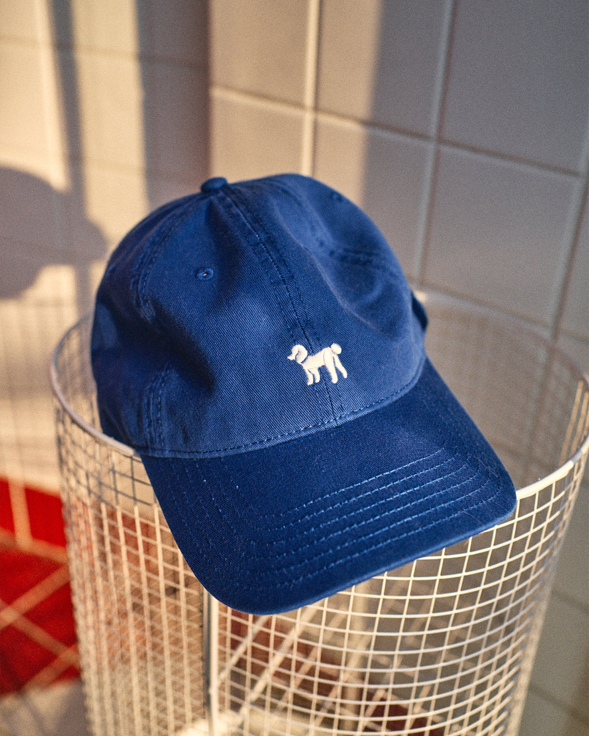 "Pan Pan" Baseball Cap - Royal Blue - Royal Blue - LOST PATTERN Hats