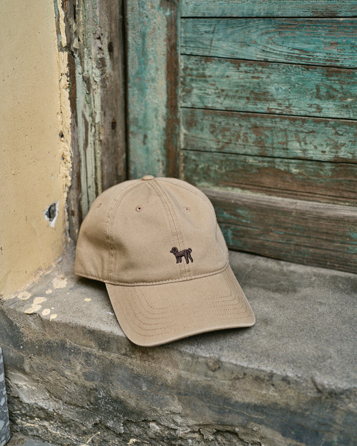 "Pan Pan" Baseball Cap - Light Khaki - Light Khaki - LOST PATTERN Hats
