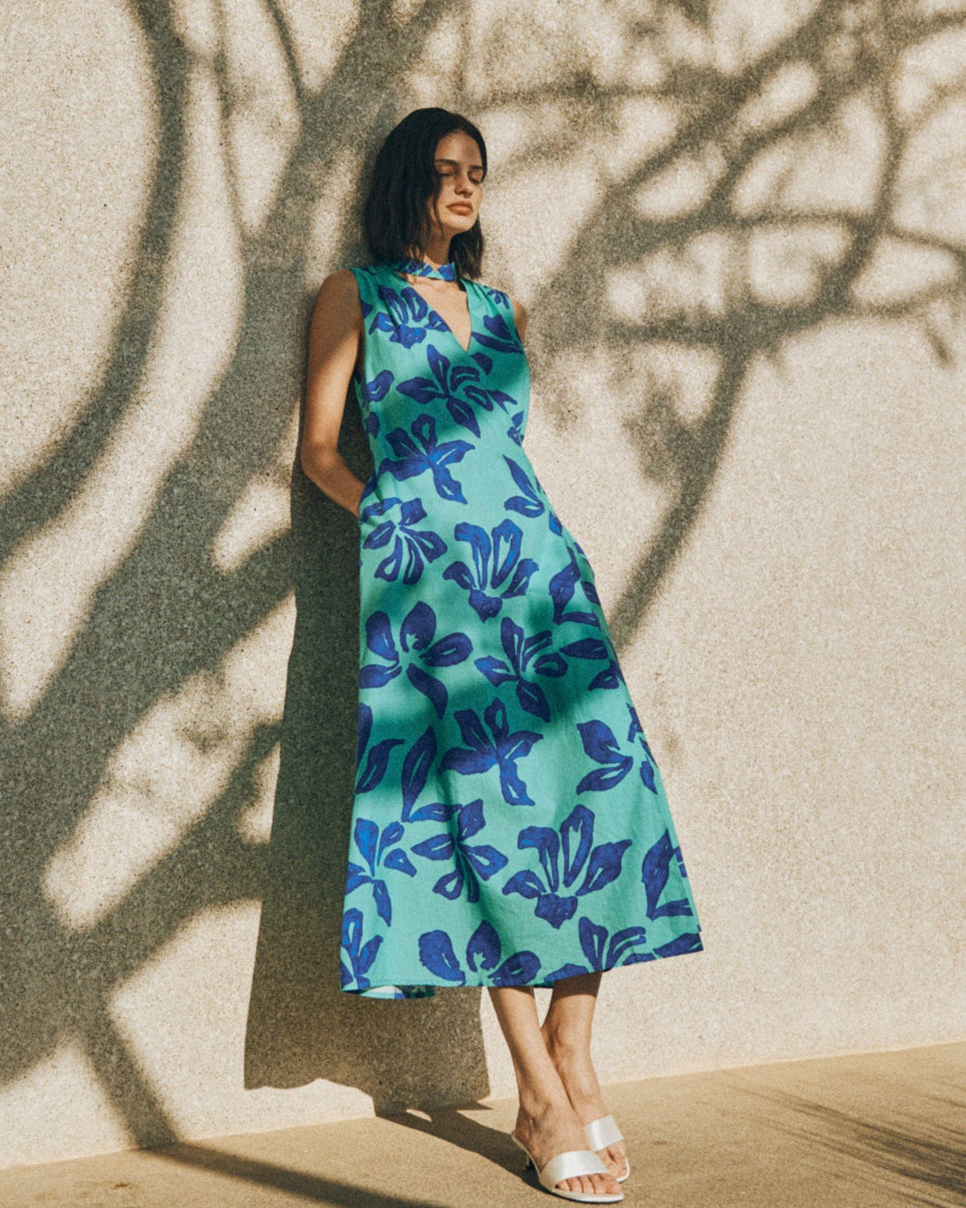 "Tropical Bliss" Maxi Vacation Dress - XS - LOST PATTERN Dress
