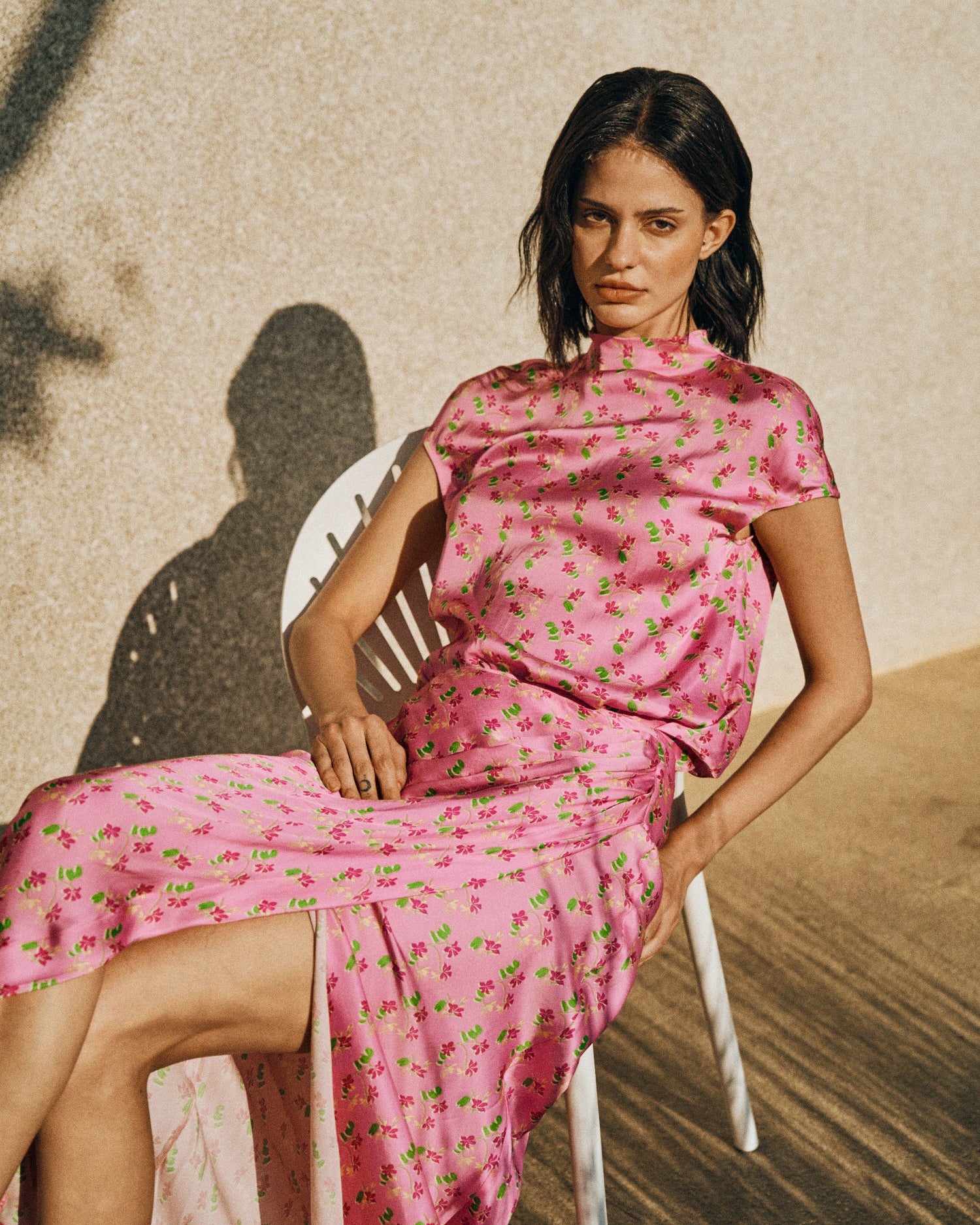 "Beach Blossom" Skirt - S - LOST PATTERN Skirt