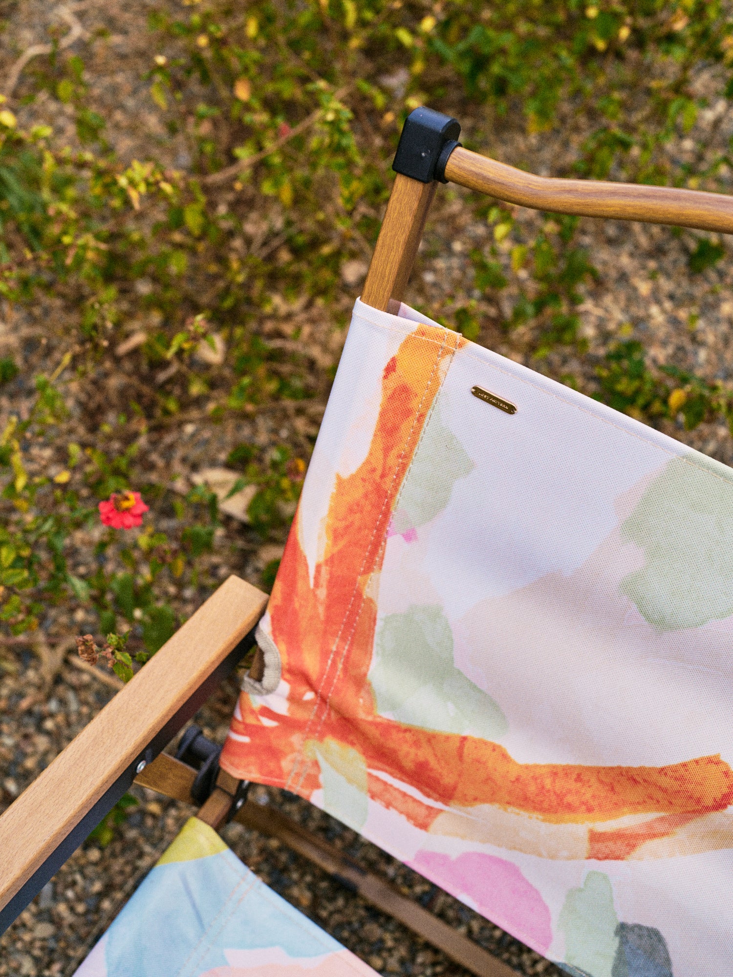 "Coastal Breeze" Outdoor Camping Chair - Flower - LOST PATTERN Chairs
