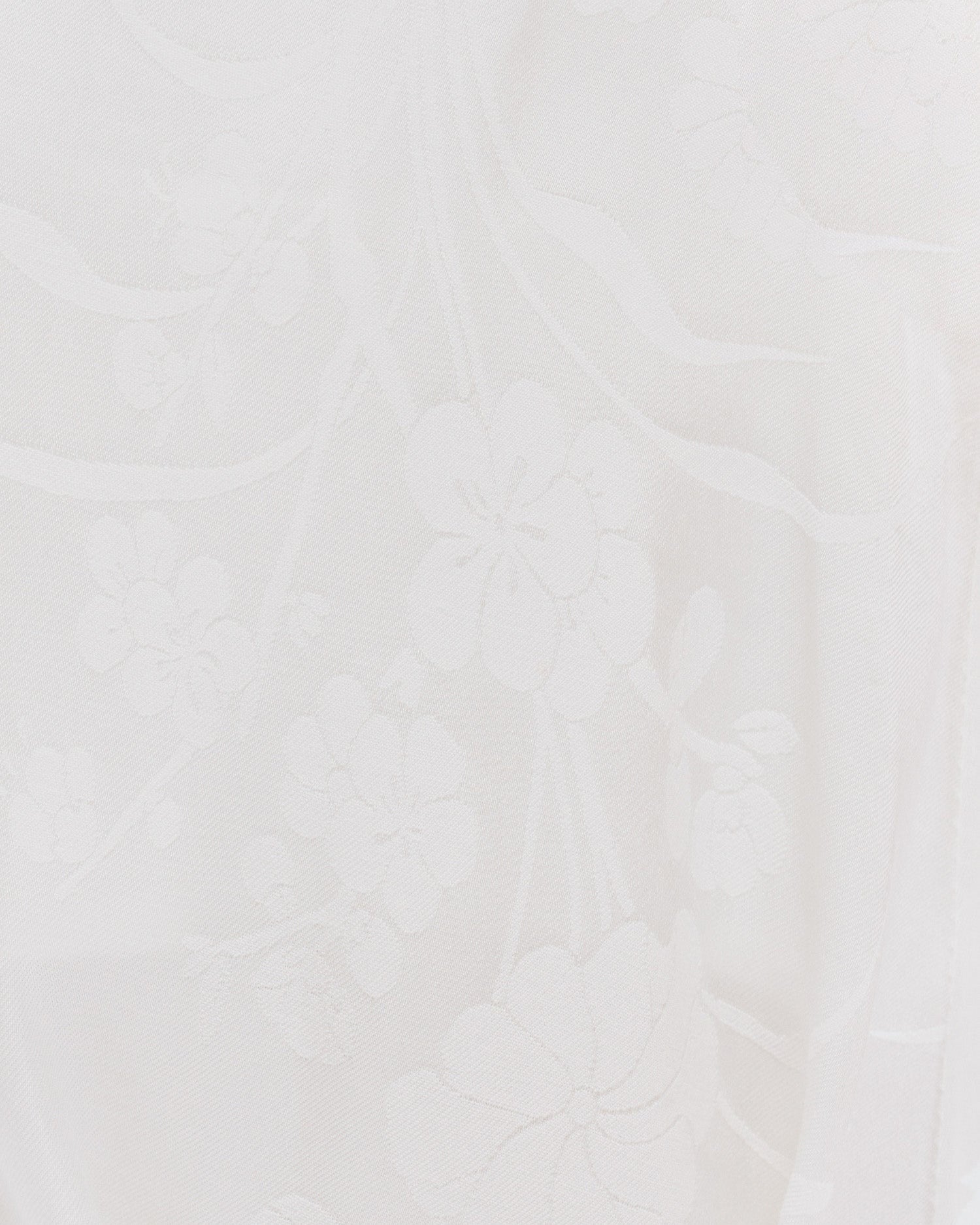 "Beach Blossom" Wide-Leg Pants - White