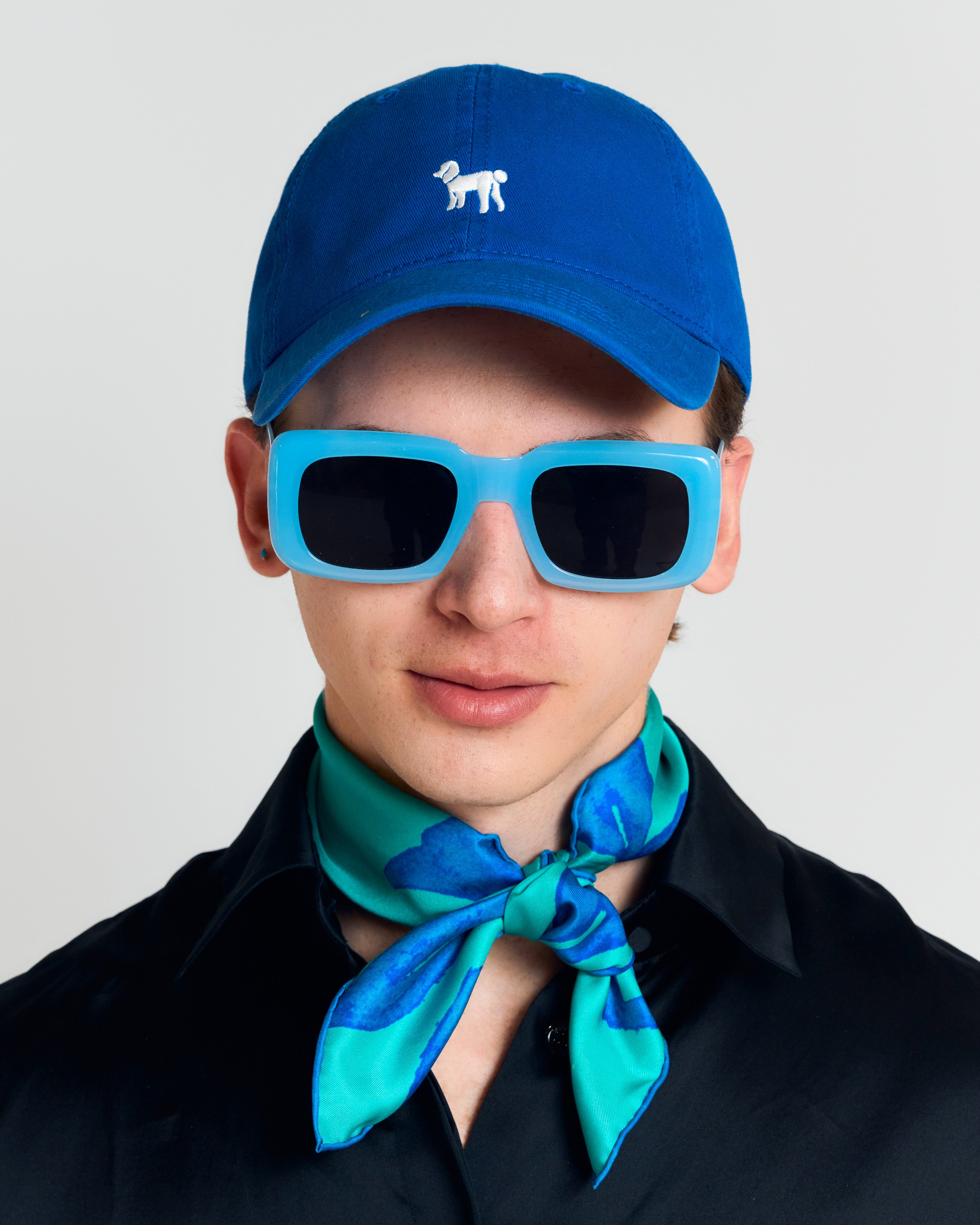 "Pan Pan" Baseball Cap - Royal Blue