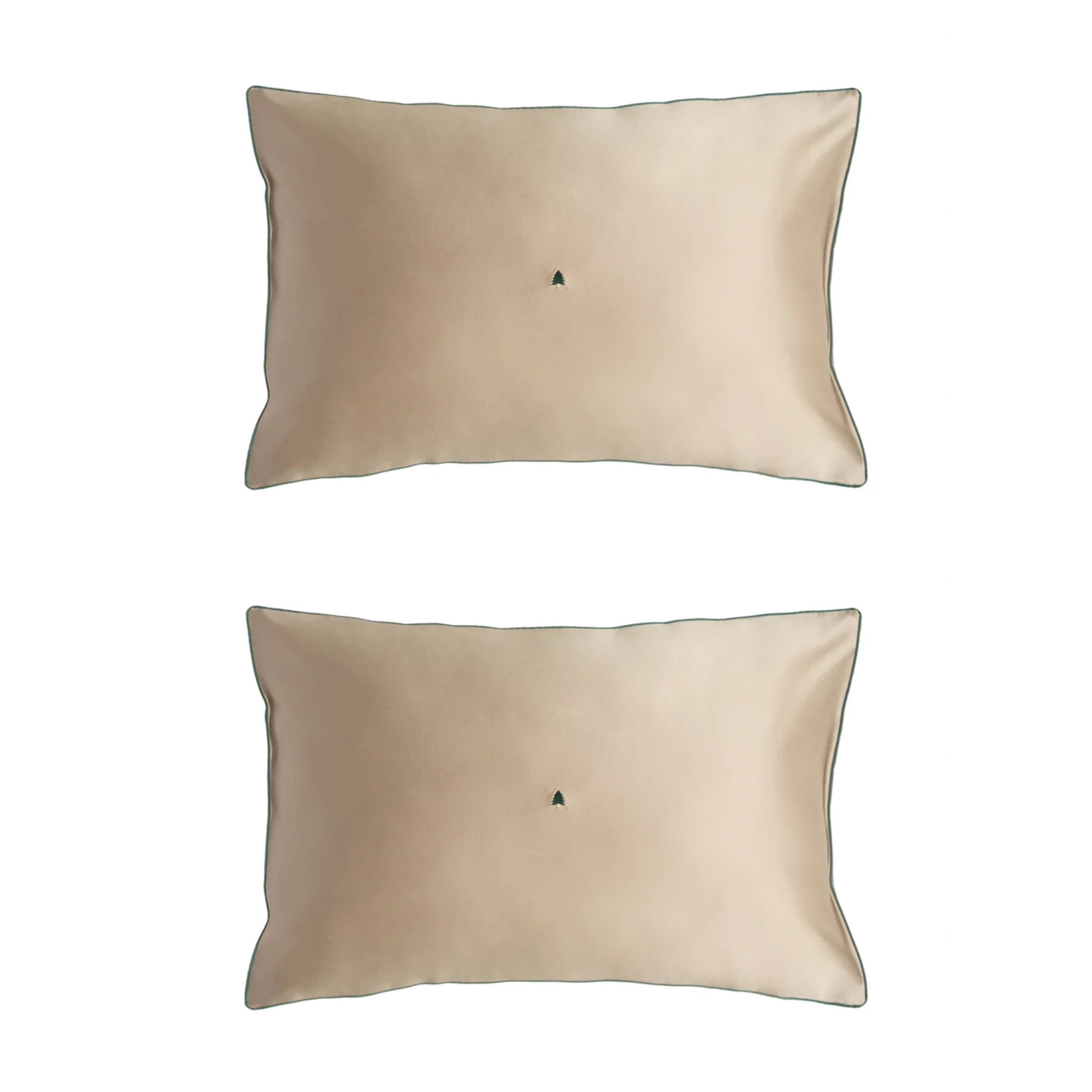 "Evergreen" 2-Piece Silk Pillowcase Gift Set