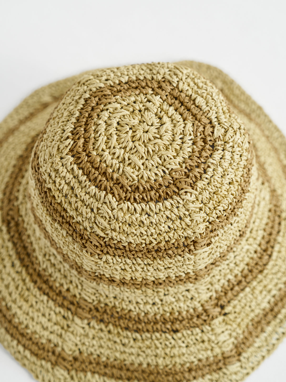 "Linea" Soft Packable Straw Hat - Mocha