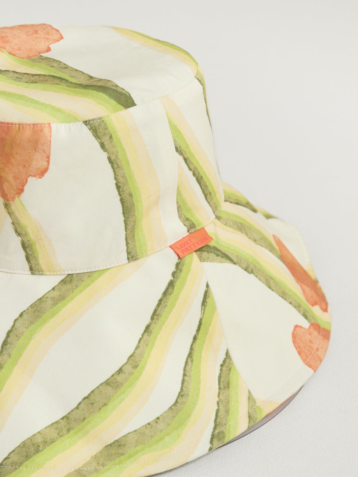 “Ethereal Mirage" Reversible Sun Hat - Desert Bloom