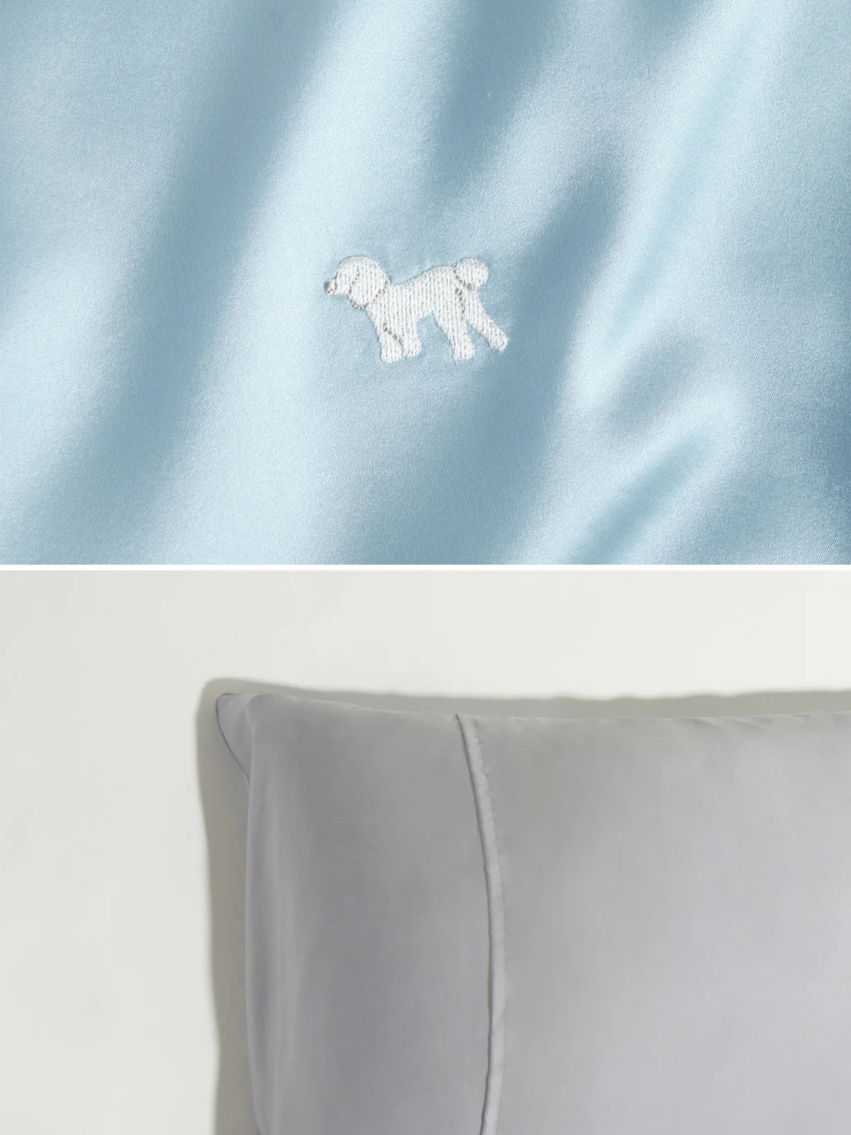 "Pan Pan" 2-Piece Silk Pillowcase Gift Set