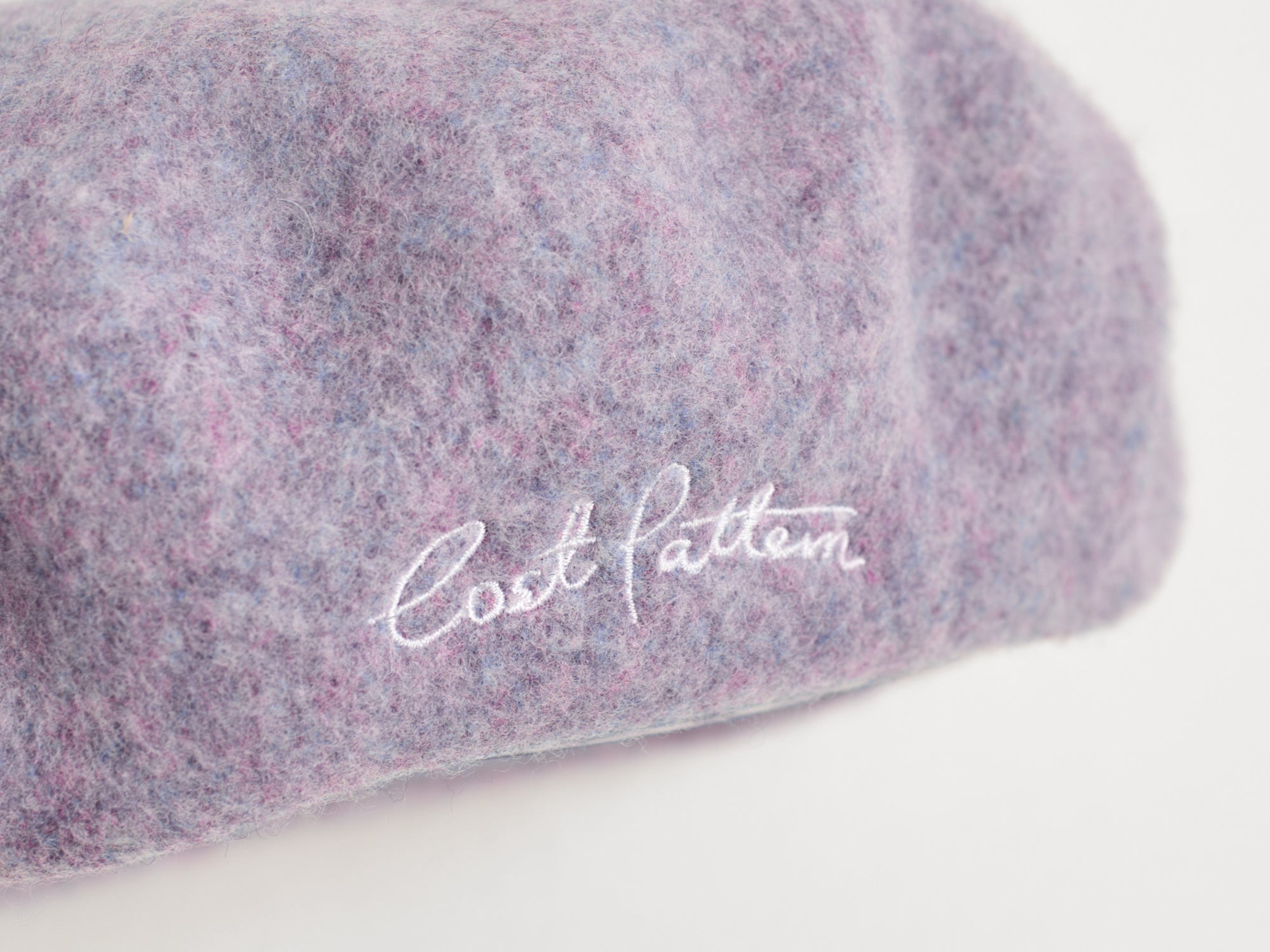 "Bon Chic" Wool Beret - Mauve