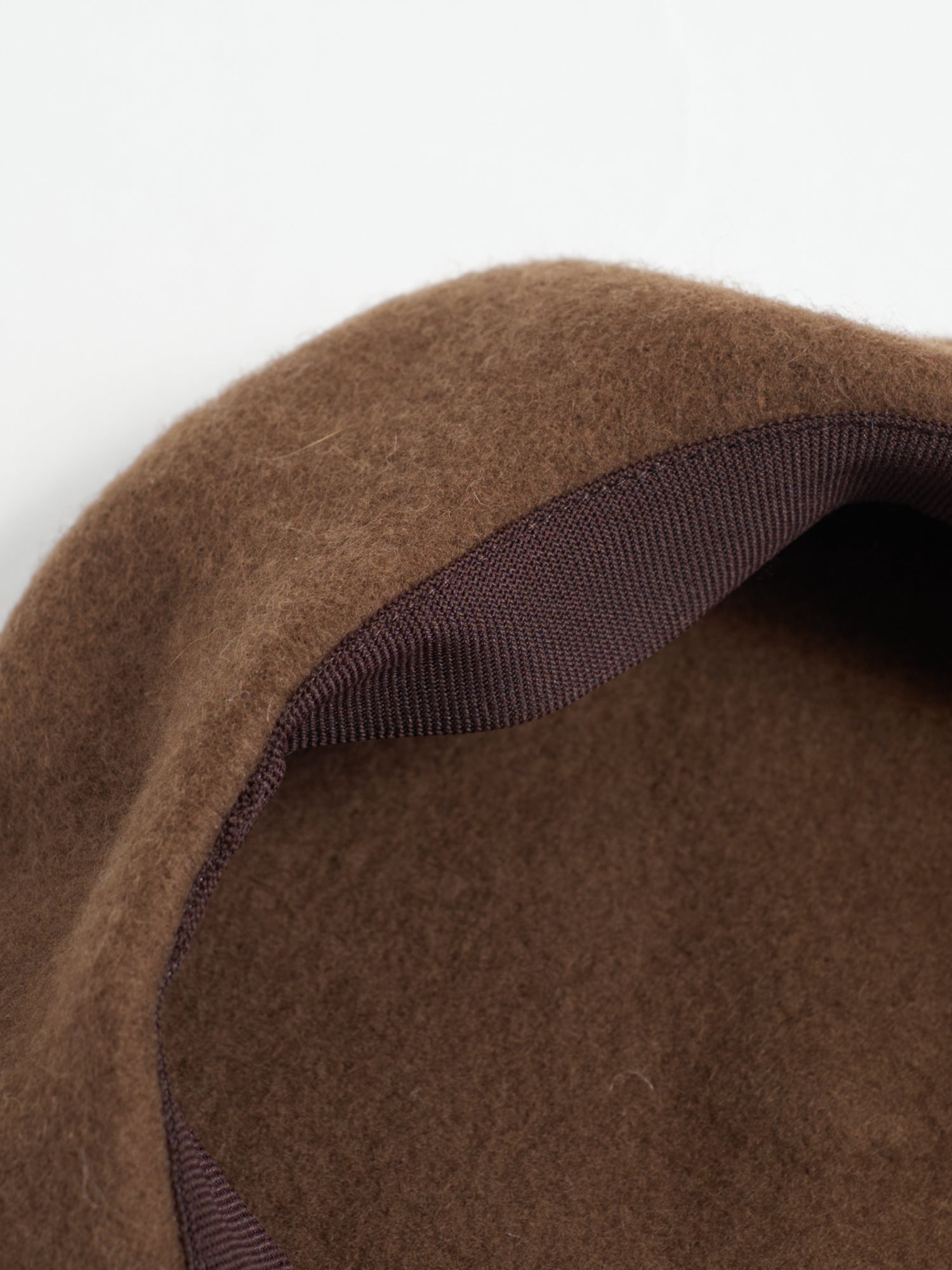 "Bon Chic" Wool Beret - Chestnut