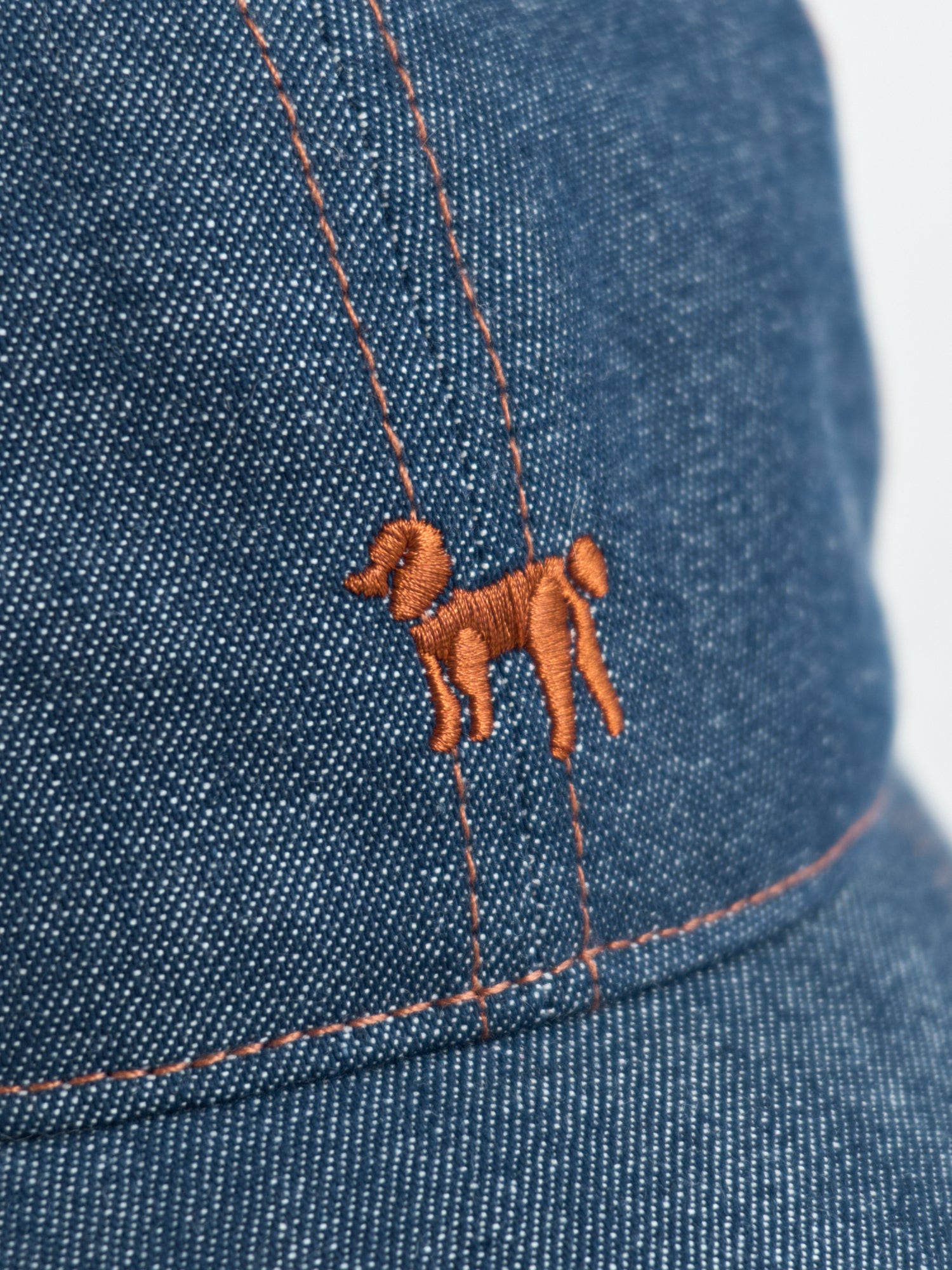 "Pan Pan" Vintage Denim Baseball Cap