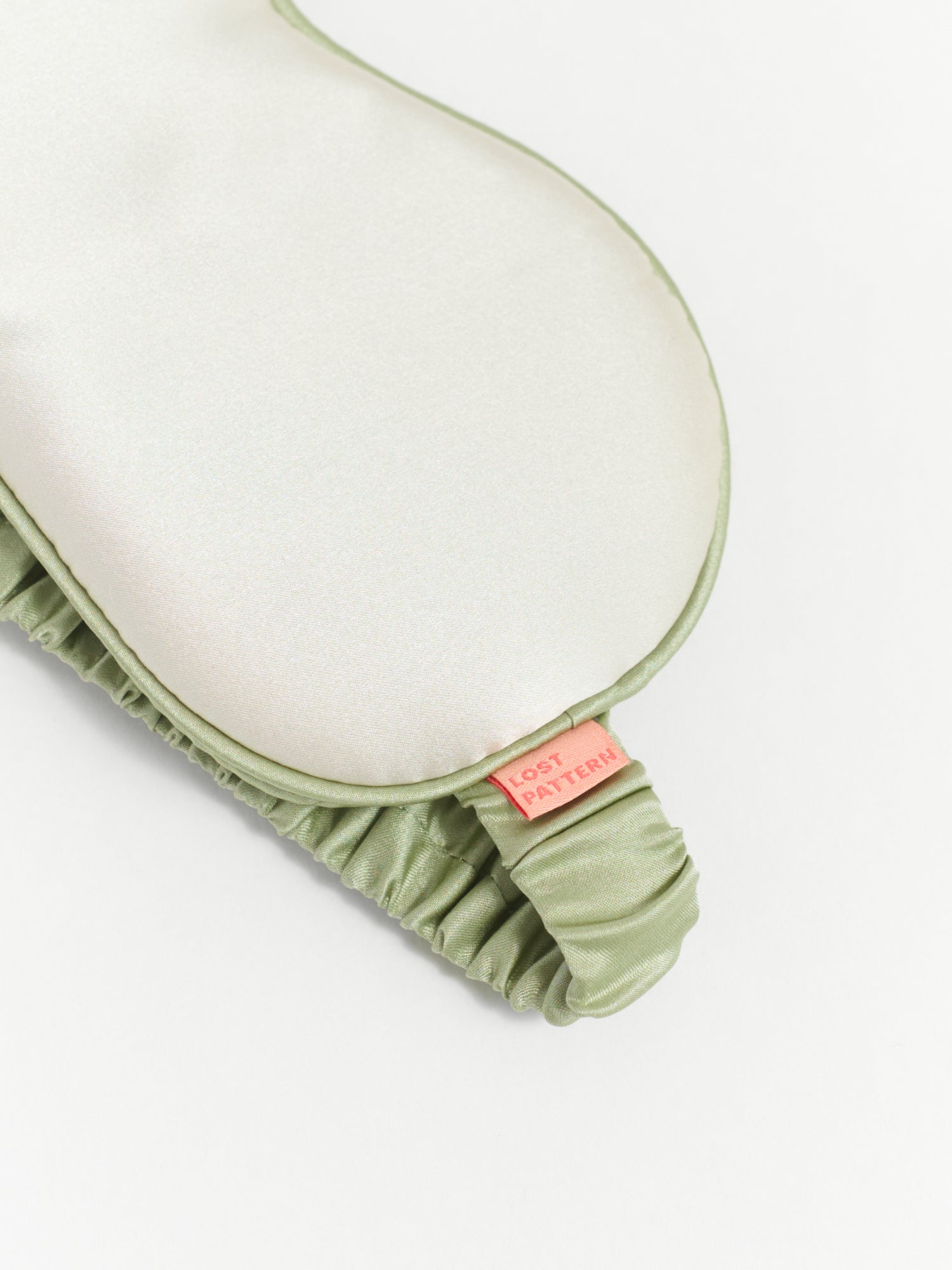“Cactus" Silk Sleep Eye Mask - Beige