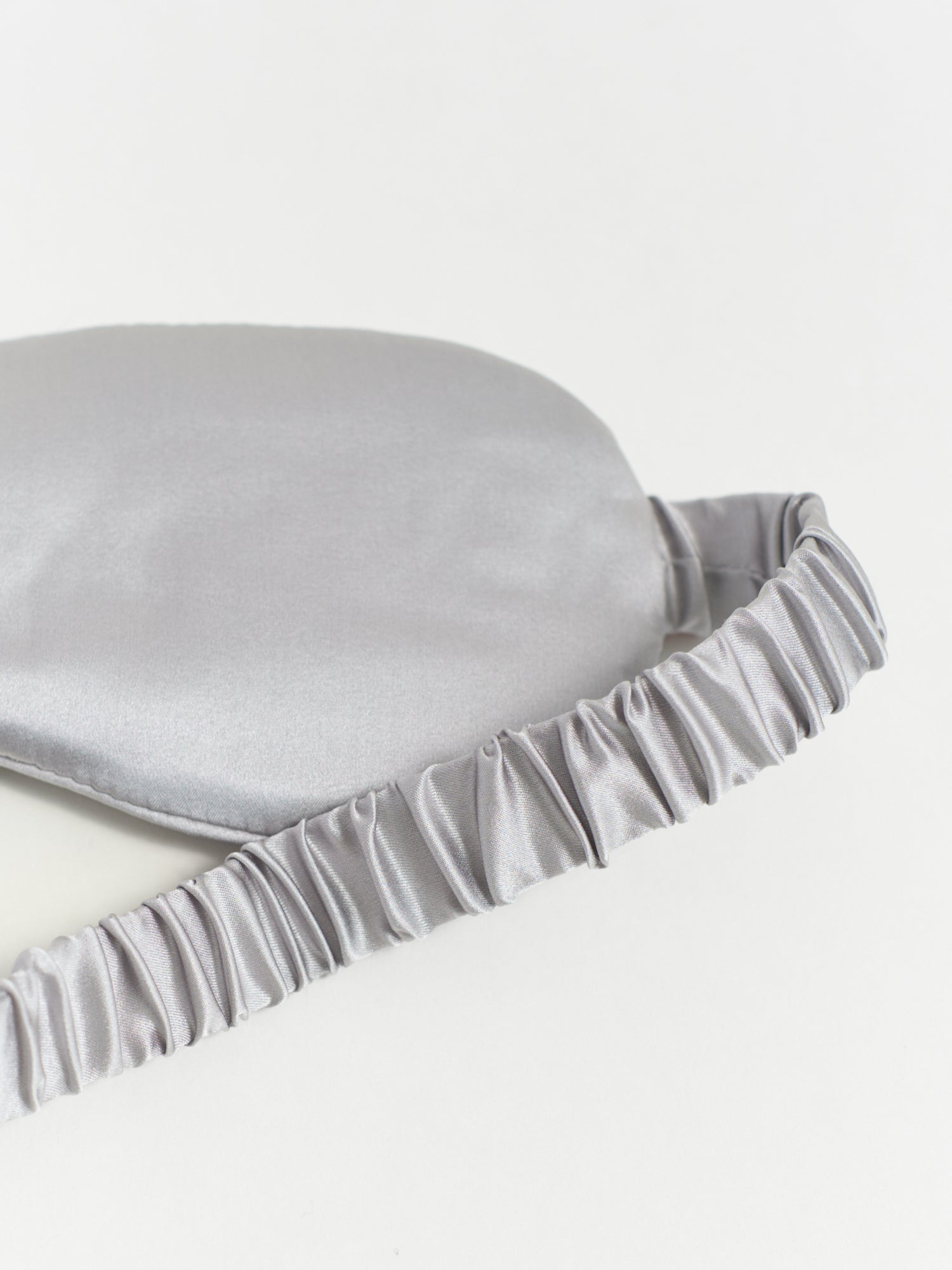 "Moonlit Stars" Silk Sleep Eye Mask - Silver