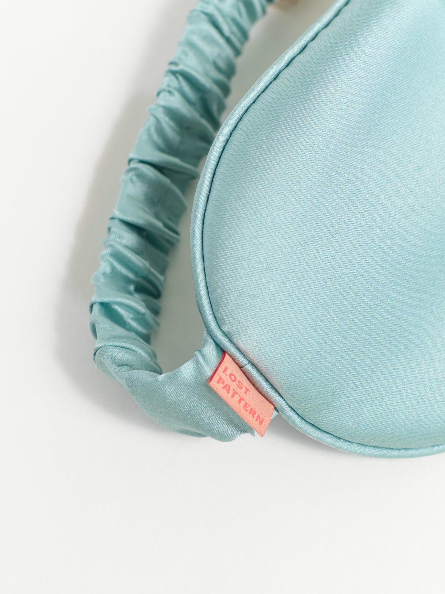 "Frida" Silk Sleep Eye Mask - Teal