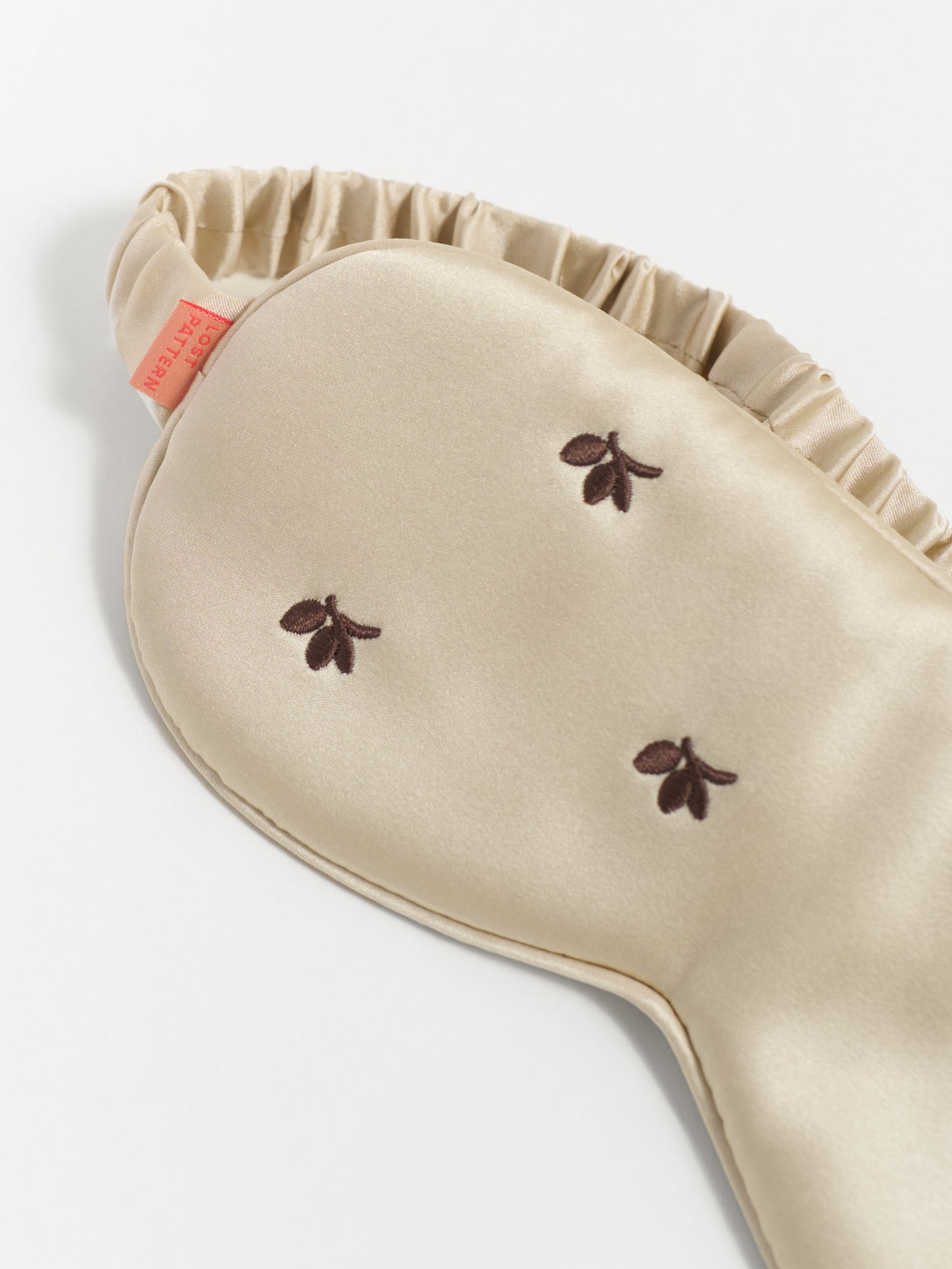 "Martini" Silk Sleep Eye Mask - Champagne
