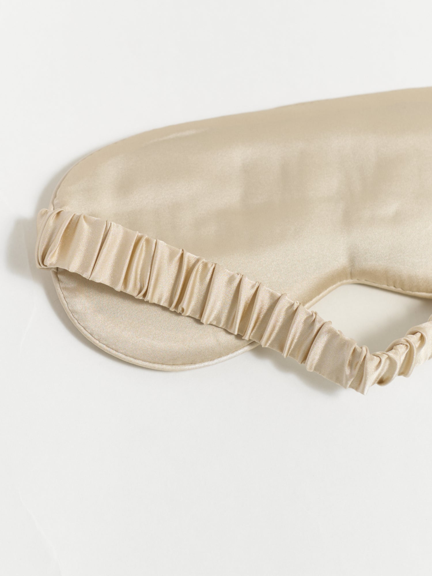 "Martini" Silk Sleep Eye Mask - Champagne