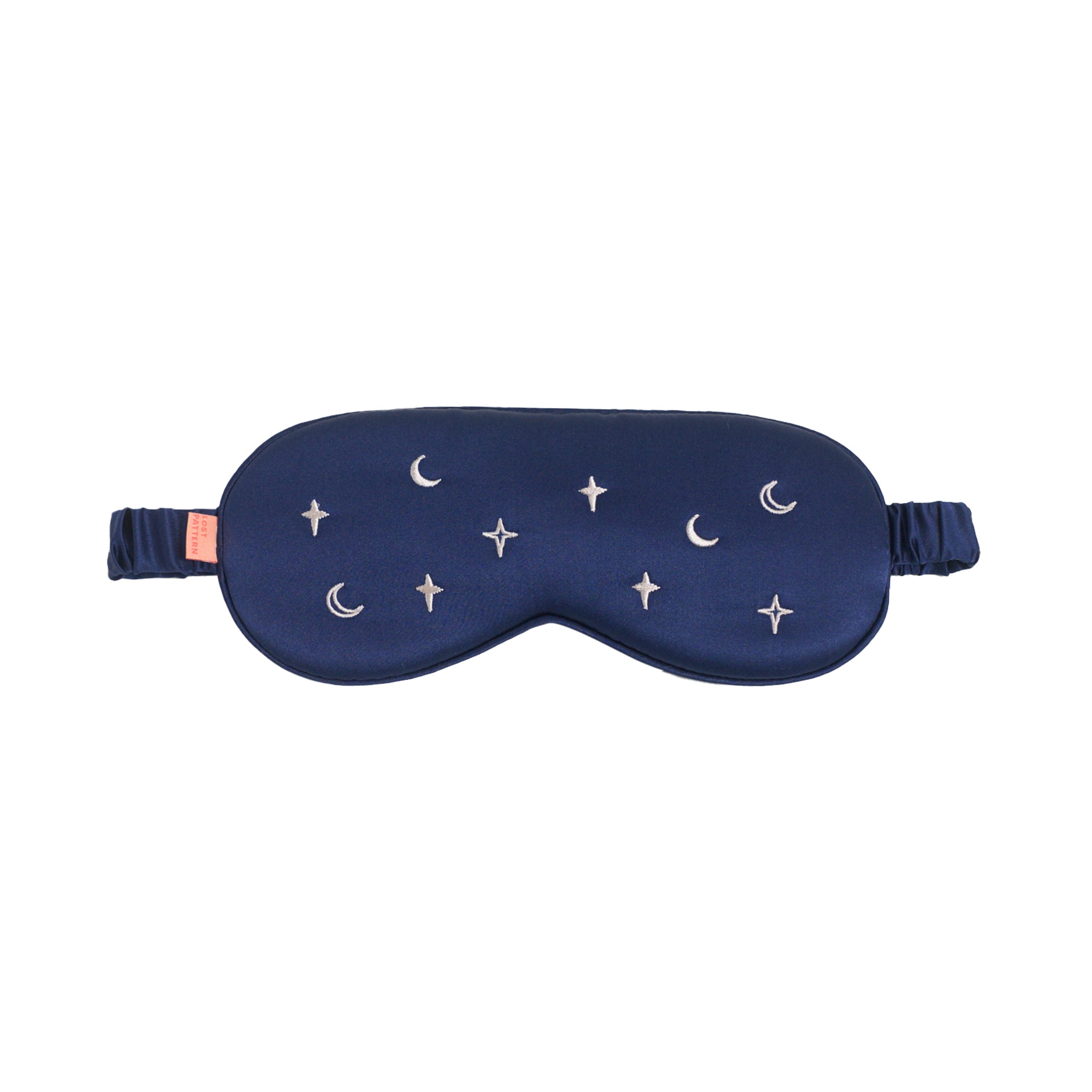 "Moonlit Stars" Silk Sleep Eye Mask - Navy