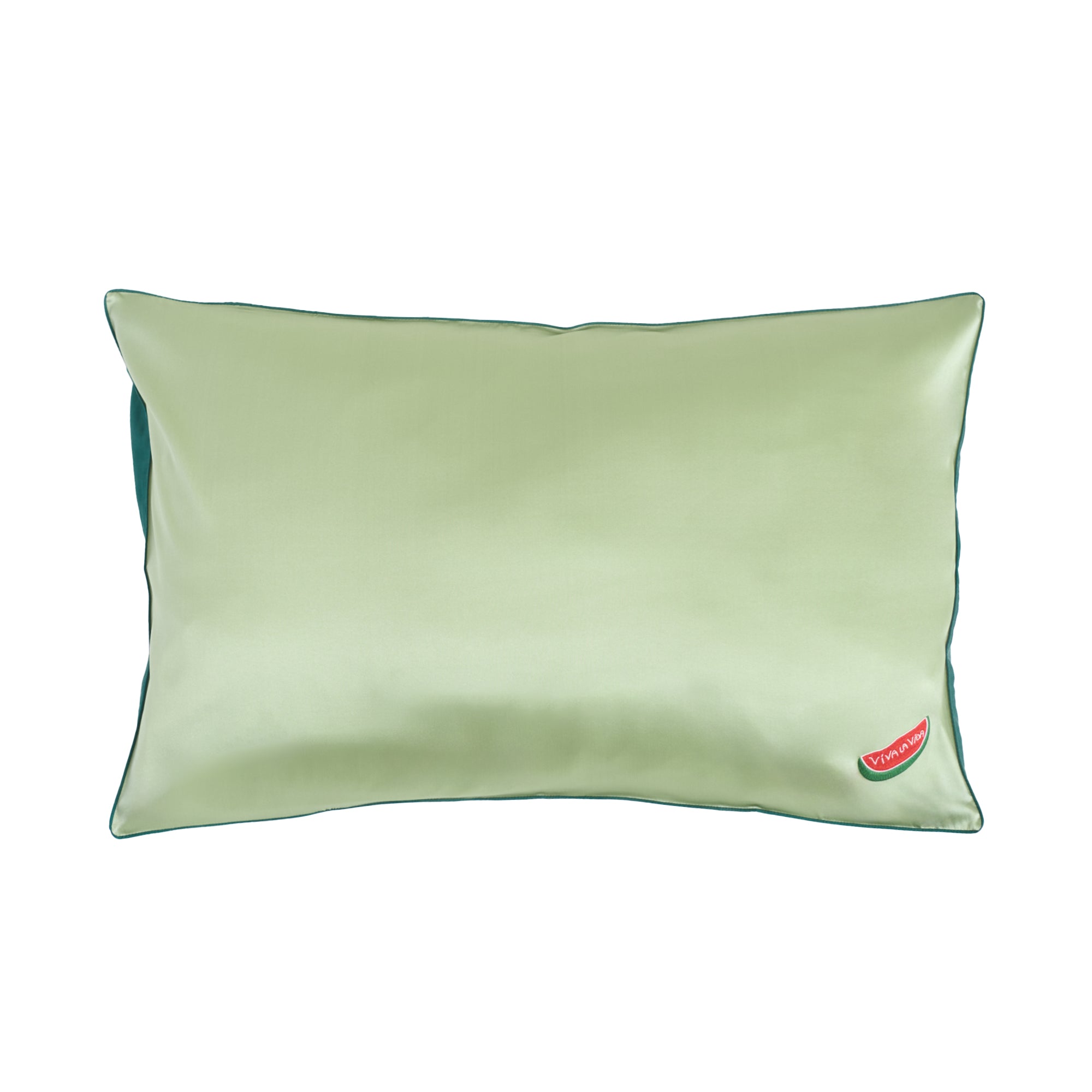 “Viva La Vida" Silk Pillowcase - Green