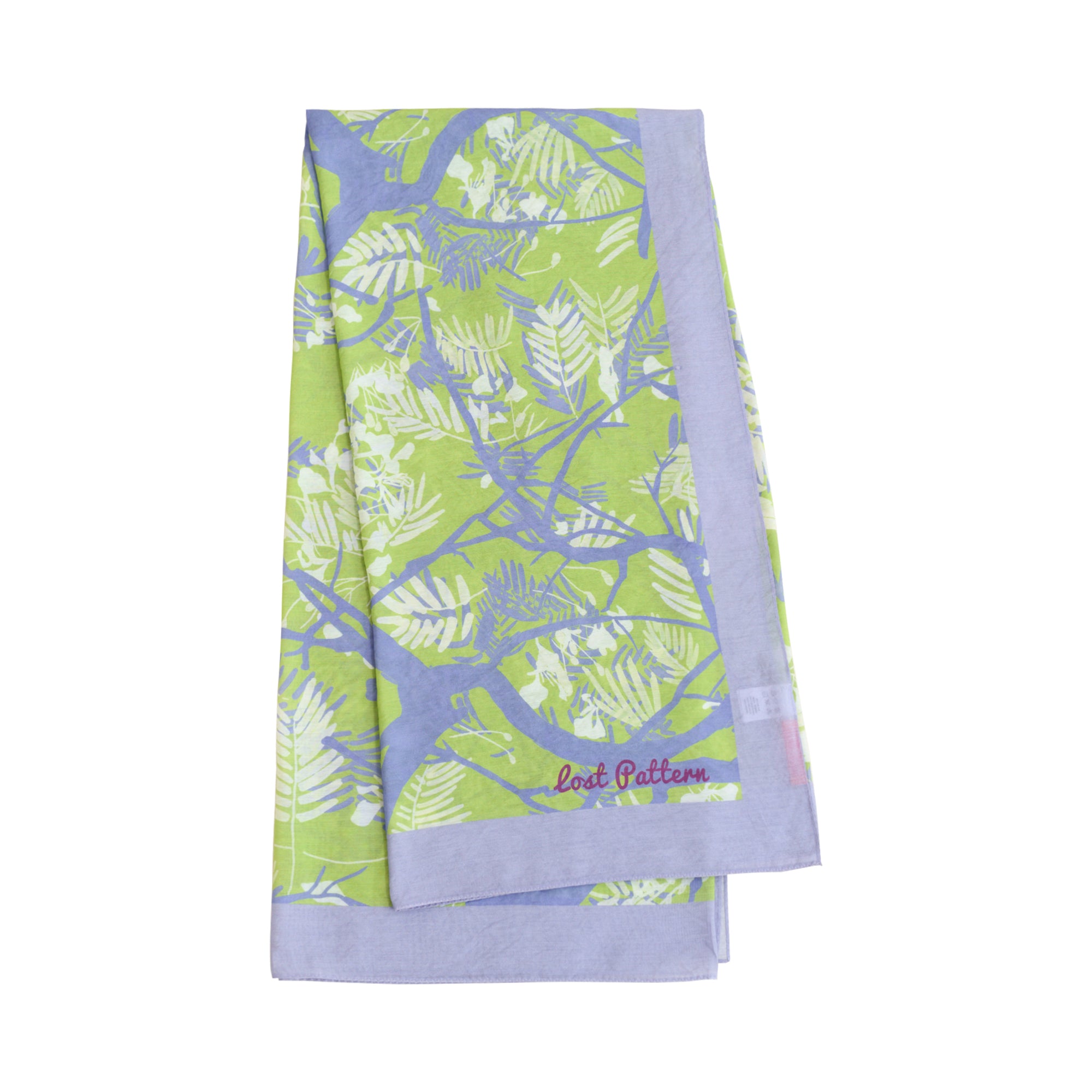 "Coco Dream" Beach Sarong Wrap  - Purple & Green