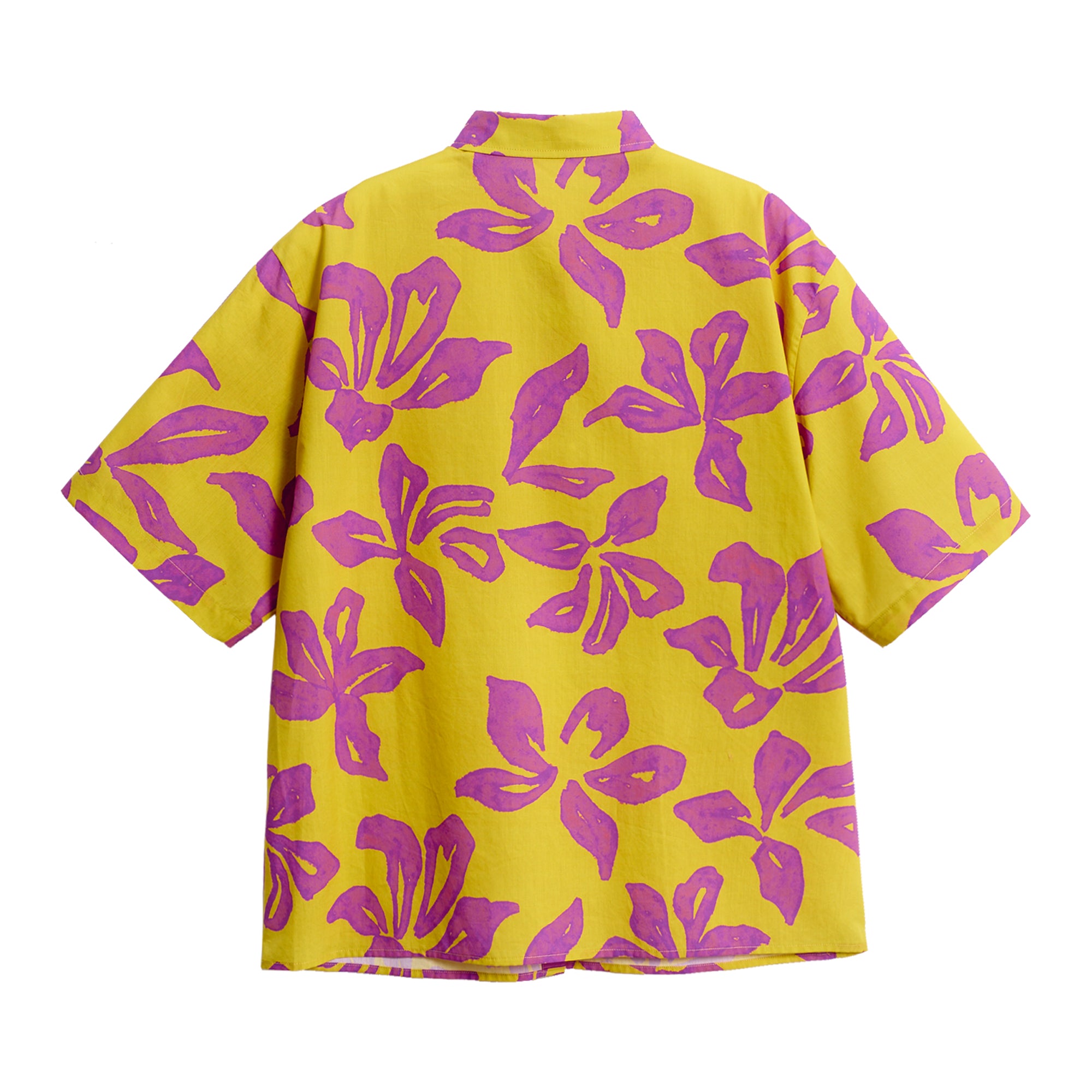 “Tropical Bliss” Oversized Shirt - Golden Hour