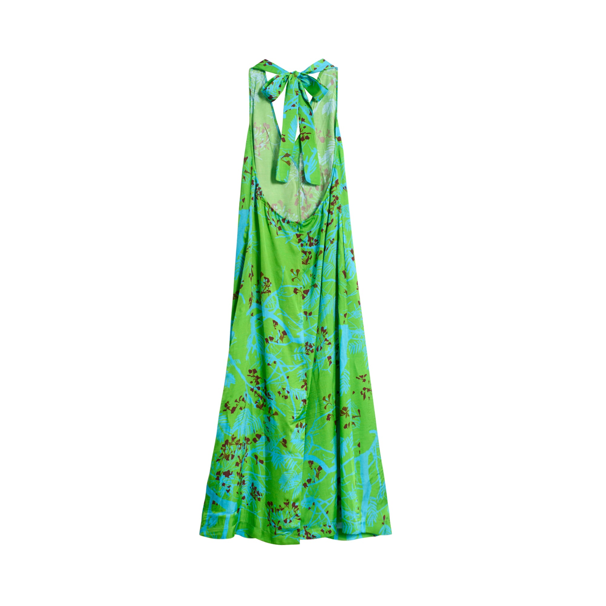 “Coco Dream” Halter Midi Dress - Green