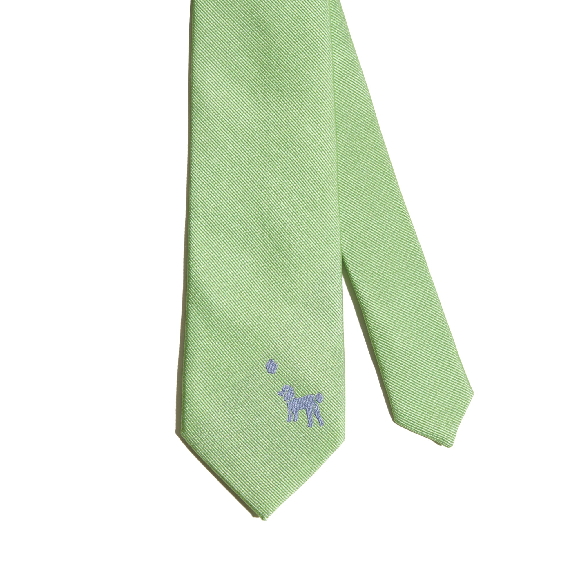 "Pan Pan" Silk Tie - Green