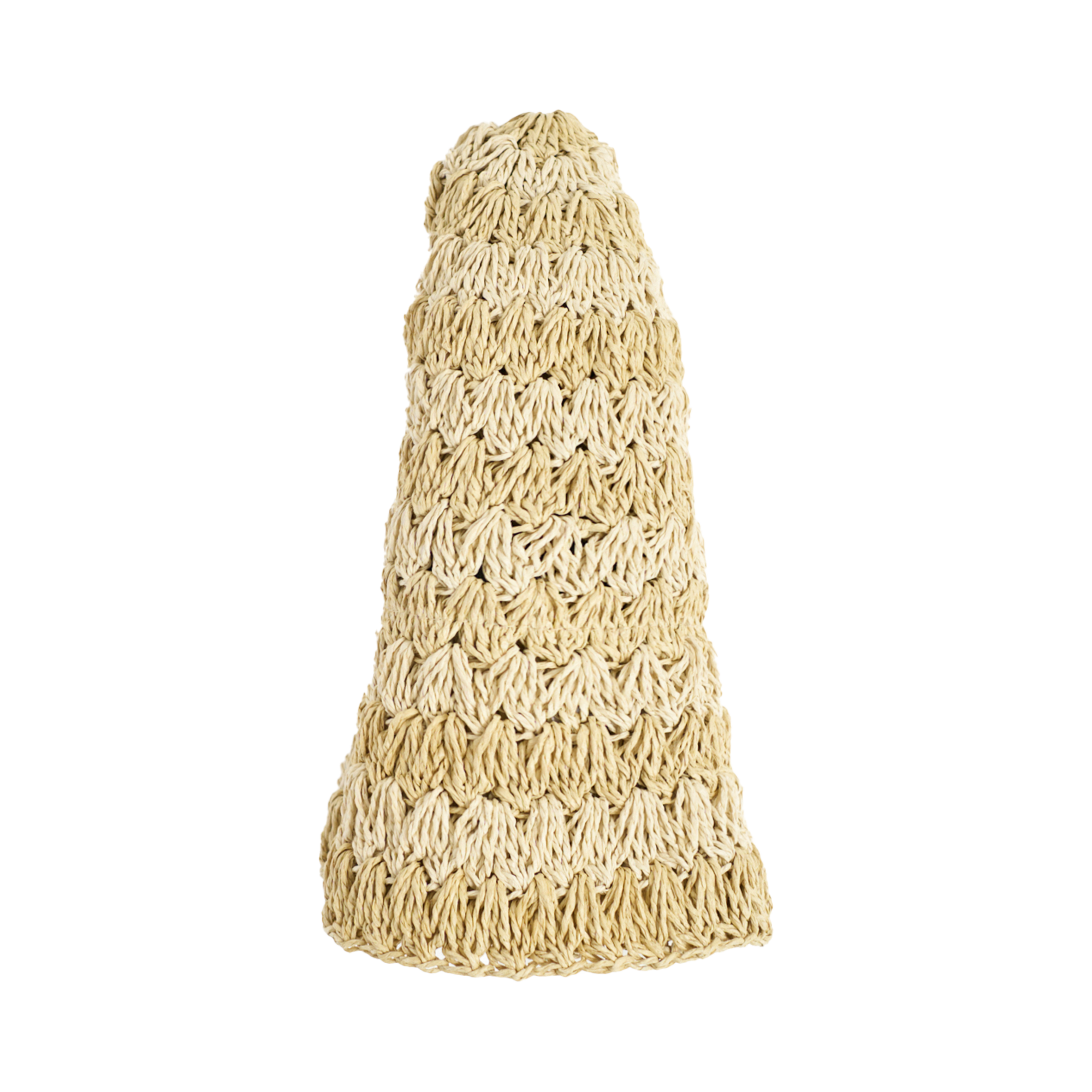 "Linea" Packable Straw Hat - Khaki