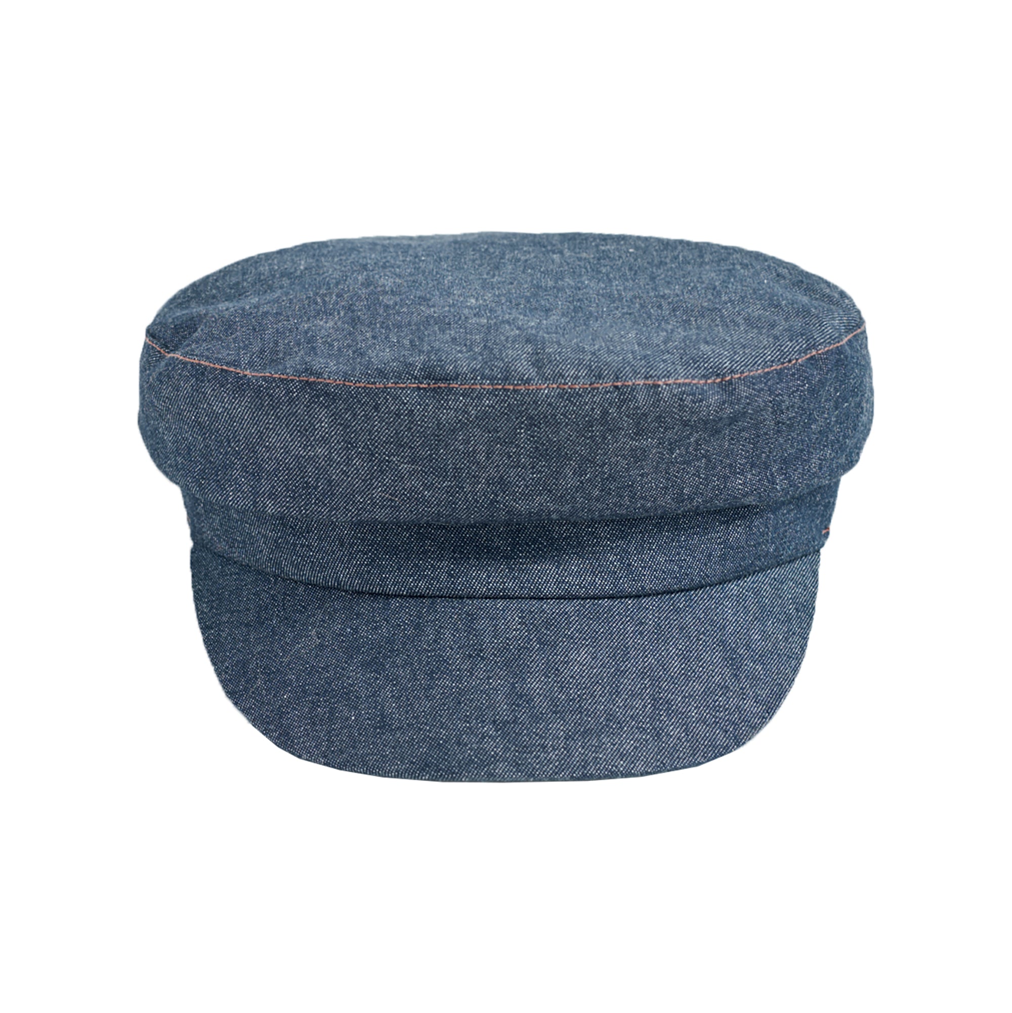 “Pan Pan” Denim Vintage Cadet Cap