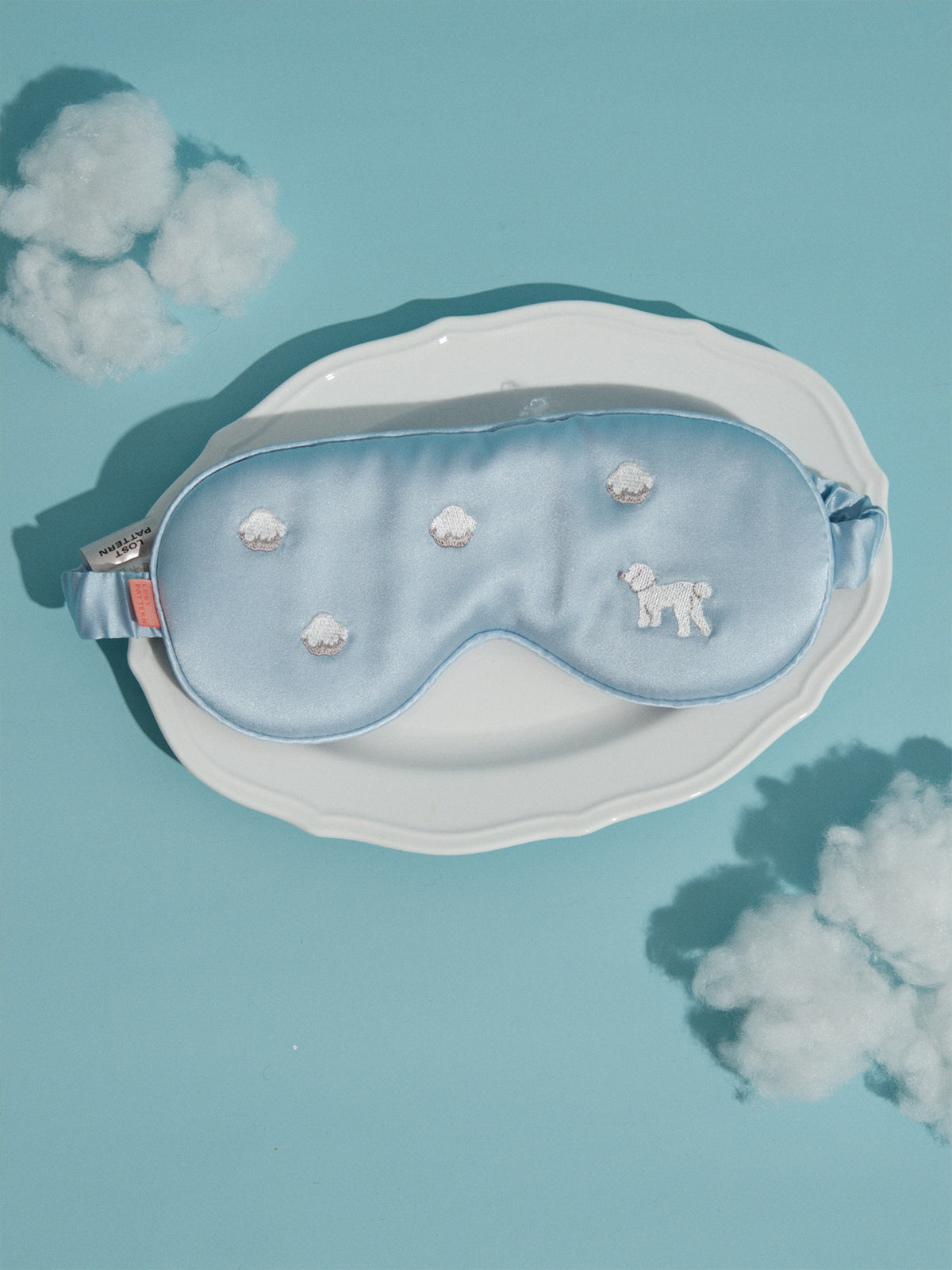 "Pan Pan" Silk Sleep Eye Mask - LOST PATTERN Eye Masks