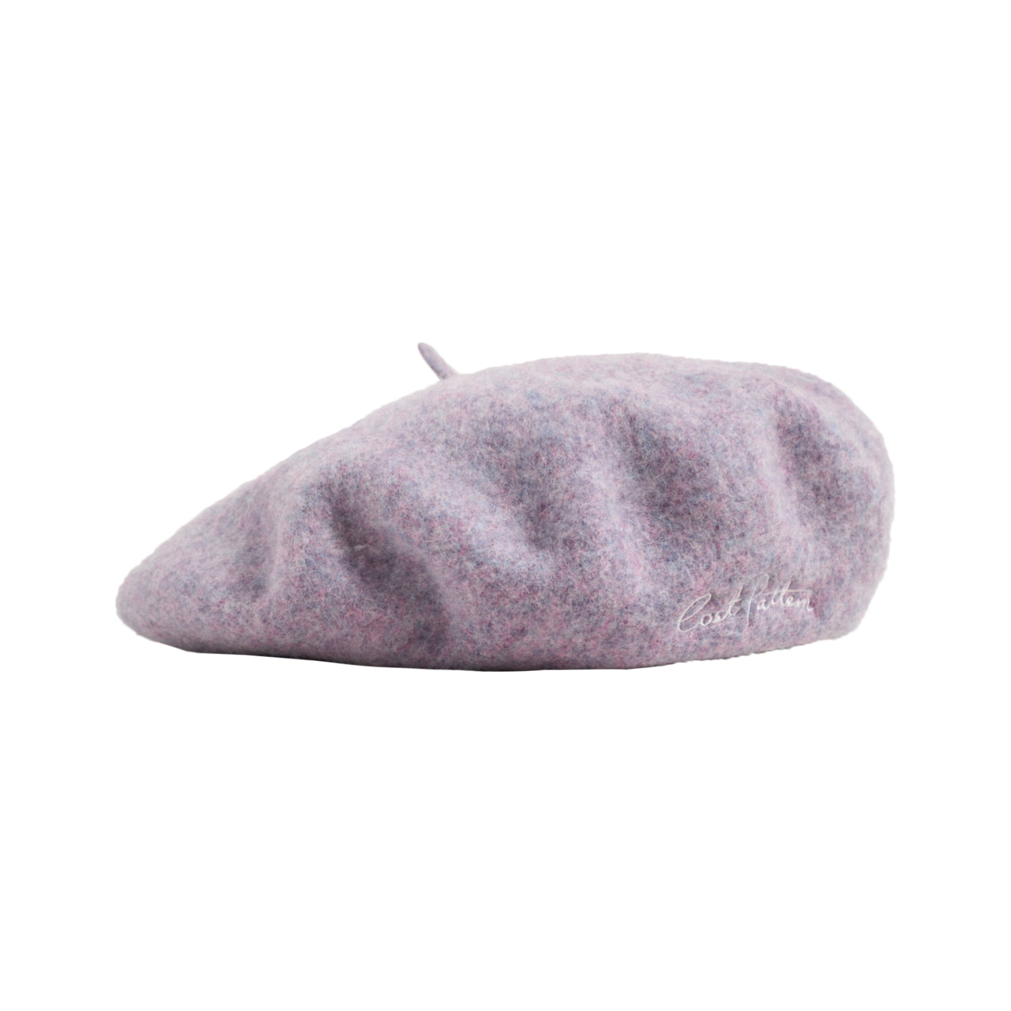 "Bon Chic" Wool Beret - Mauve