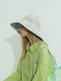 "Day Dream" Reversible Sun Hat - Blue