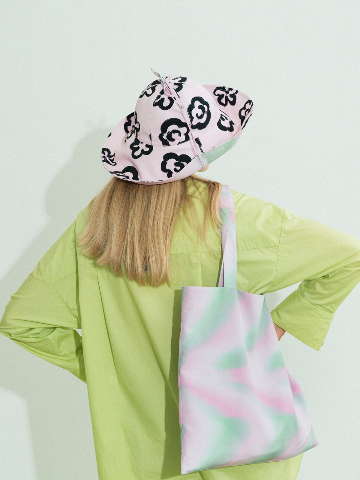 "Day Dream" Reversible Sun Hat - Pink - LOST PATTERN Hats