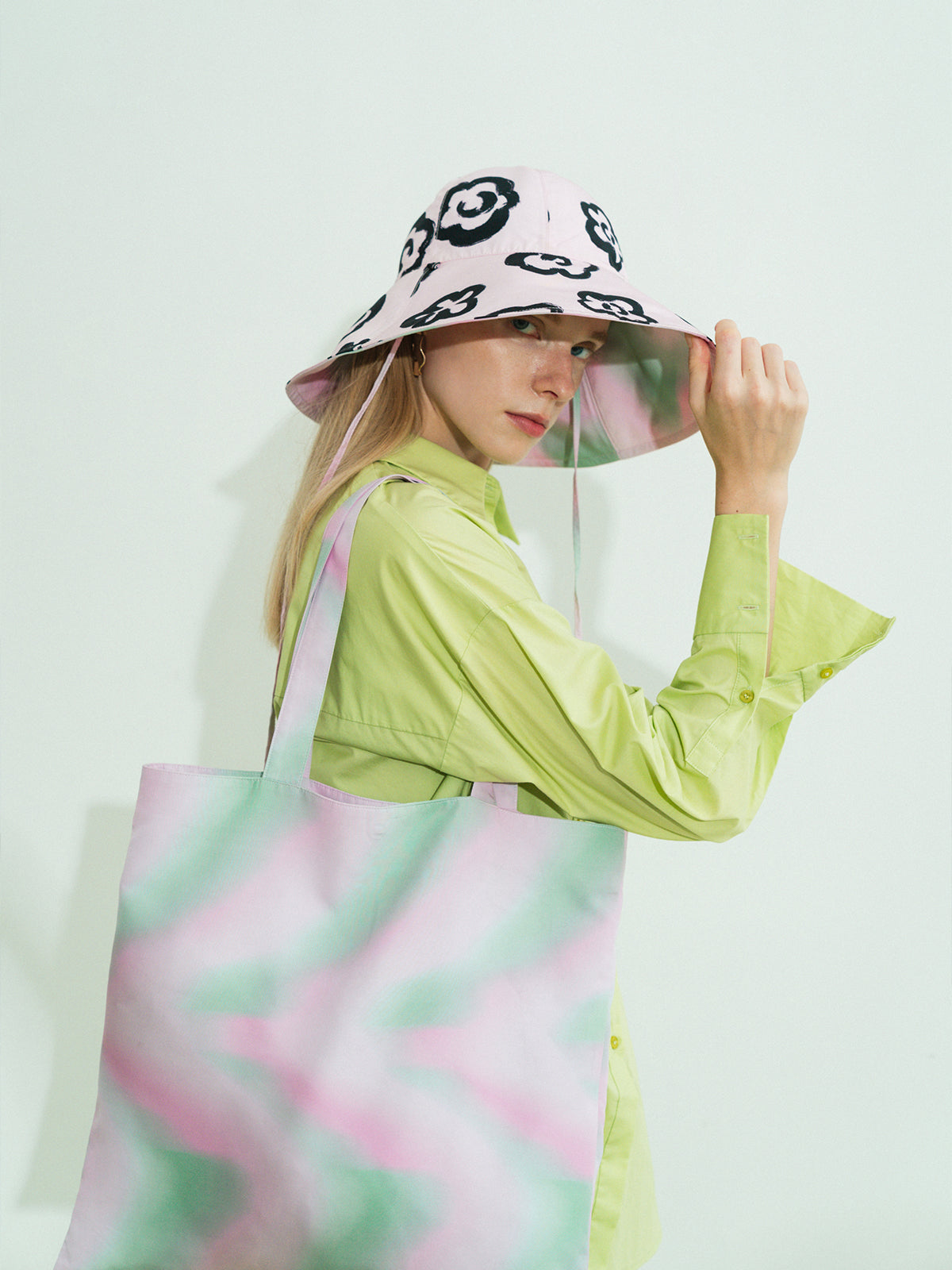 "Day Dream" Reversible Sun Hat - Pink