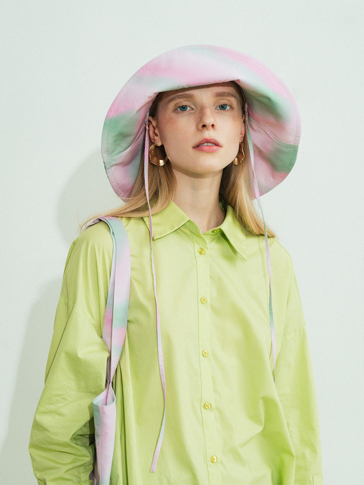 "Day Dream" Reversible Sun Hat - Pink - LOST PATTERN Hats