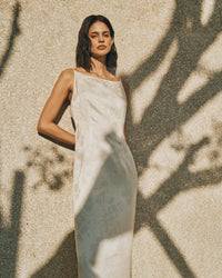 "Floral Reverie" Boatneck Maxi Dress