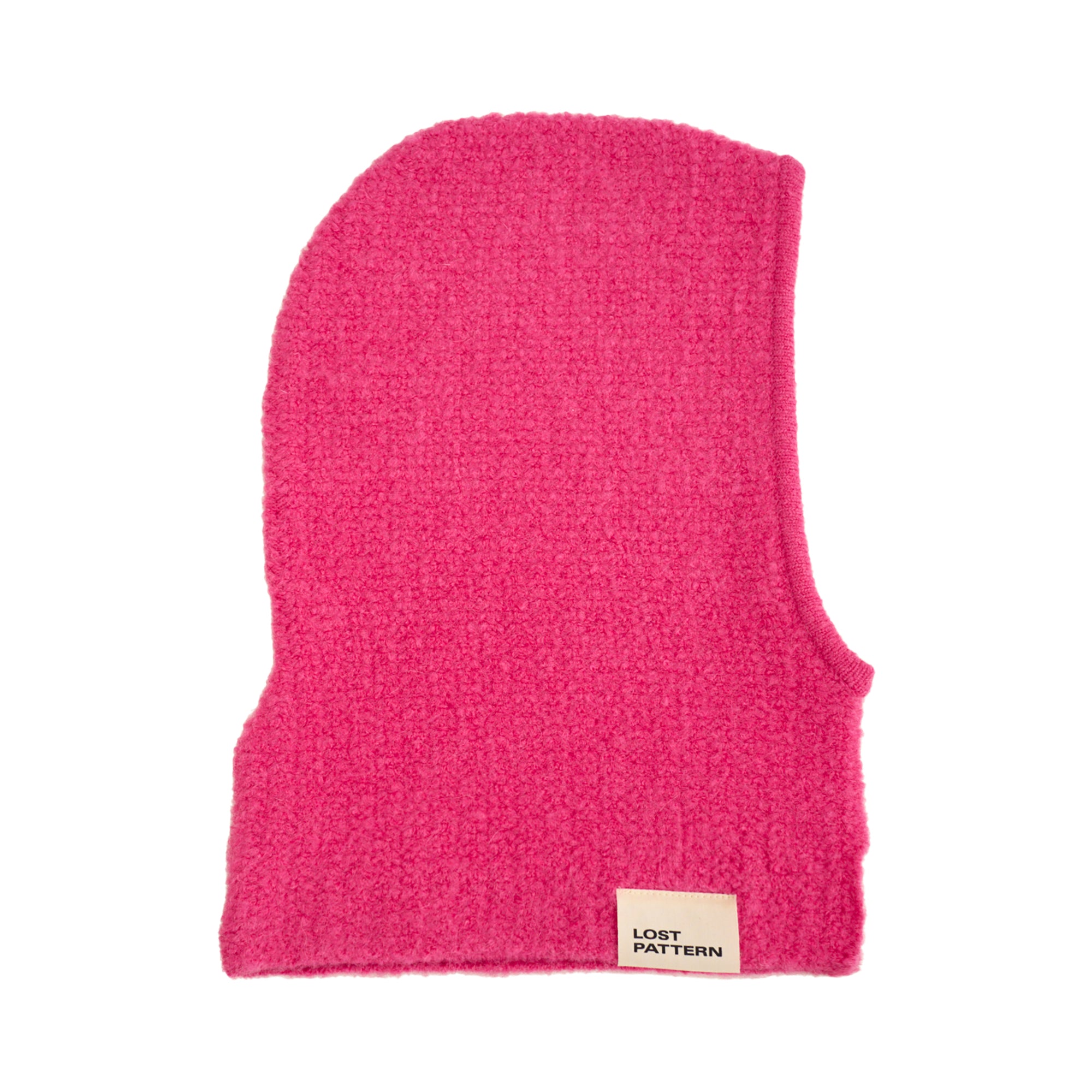 "L'Embrace" Balaclava - Barbie Pink - Barbie Pink - LOST PATTERN Cashmere