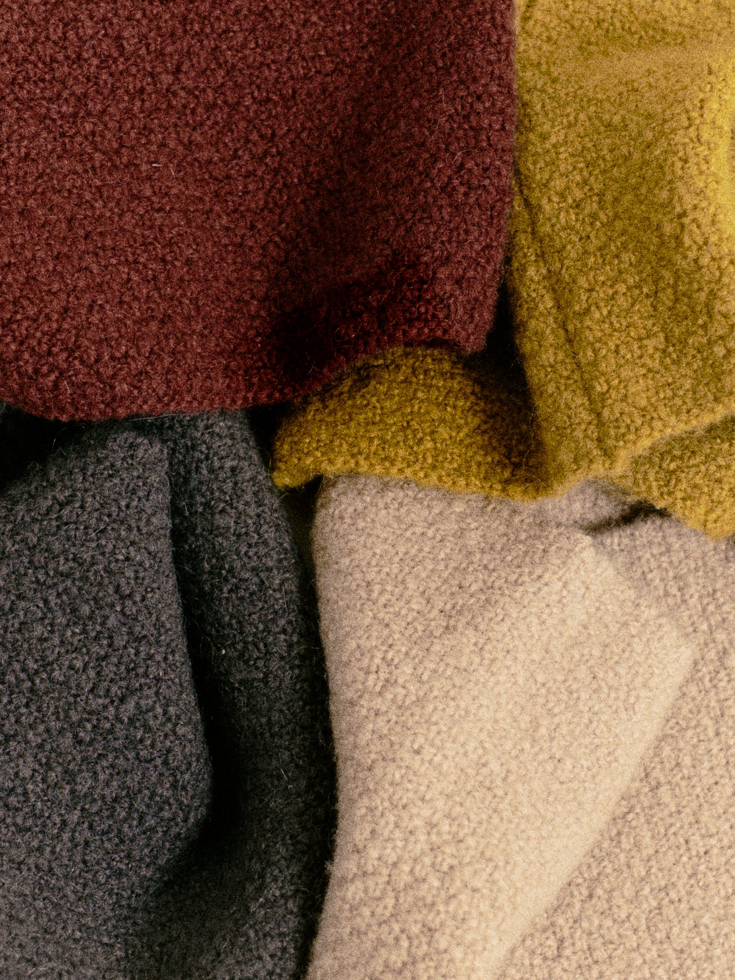 "L'Embrace" Snood Neck Warmer - Mustard Yellow - Mustard Yellow Info - LOST PATTERN Cashmere