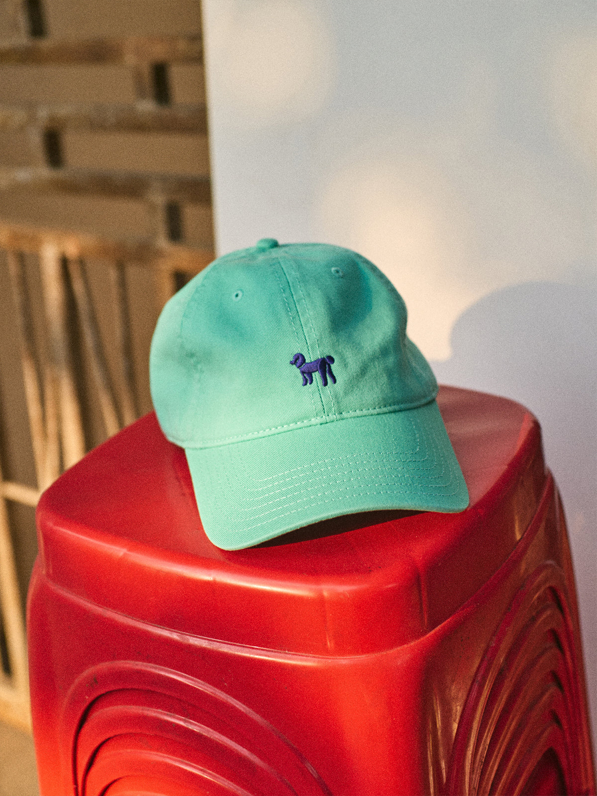 "Pan Pan" Baseball Cap - Tiffany Blue